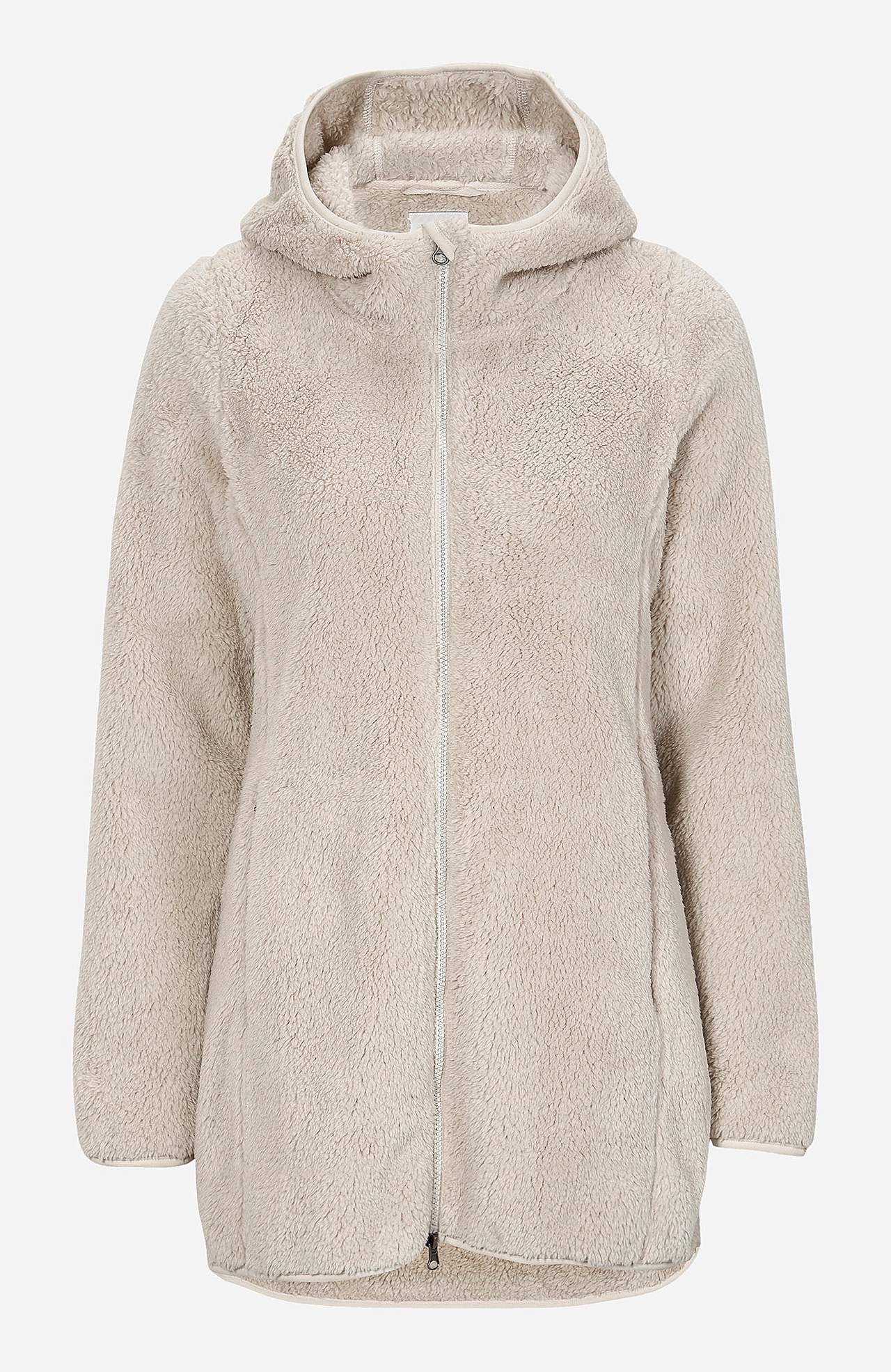 Behagliche Fleecejacke mit Kapuze
