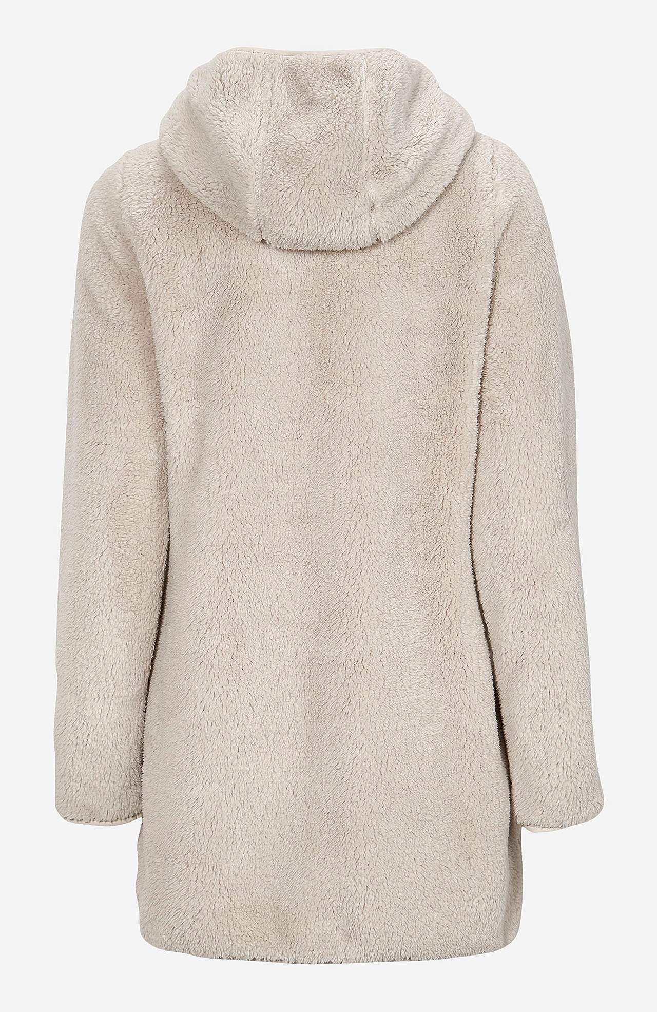 Behagliche Fleecejacke mit Kapuze
