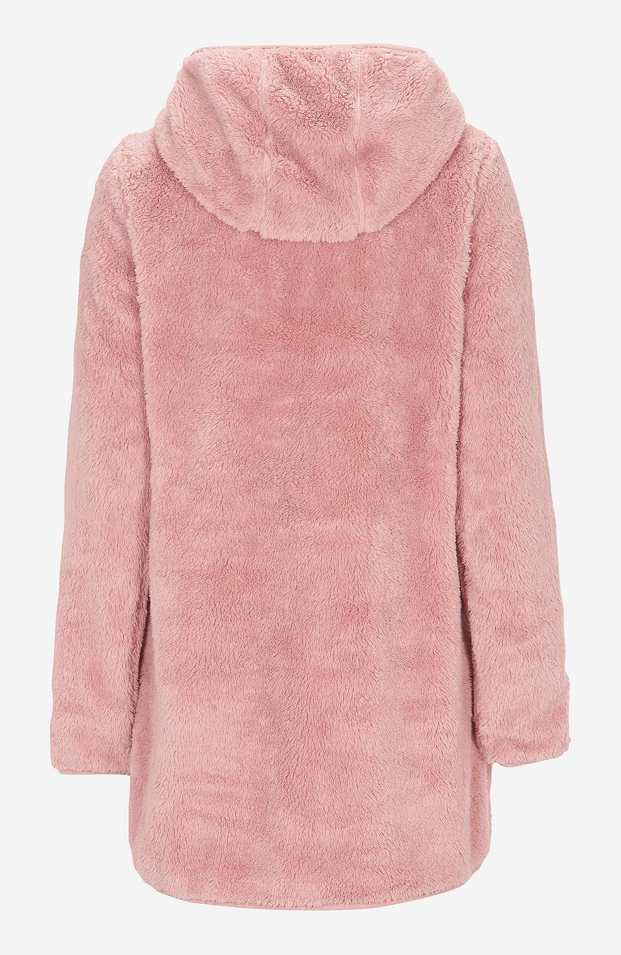 Behagliche Fleecejacke mit Kapuze