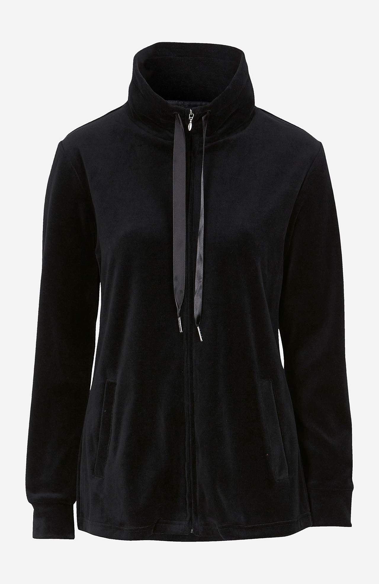 Velours-Jacke