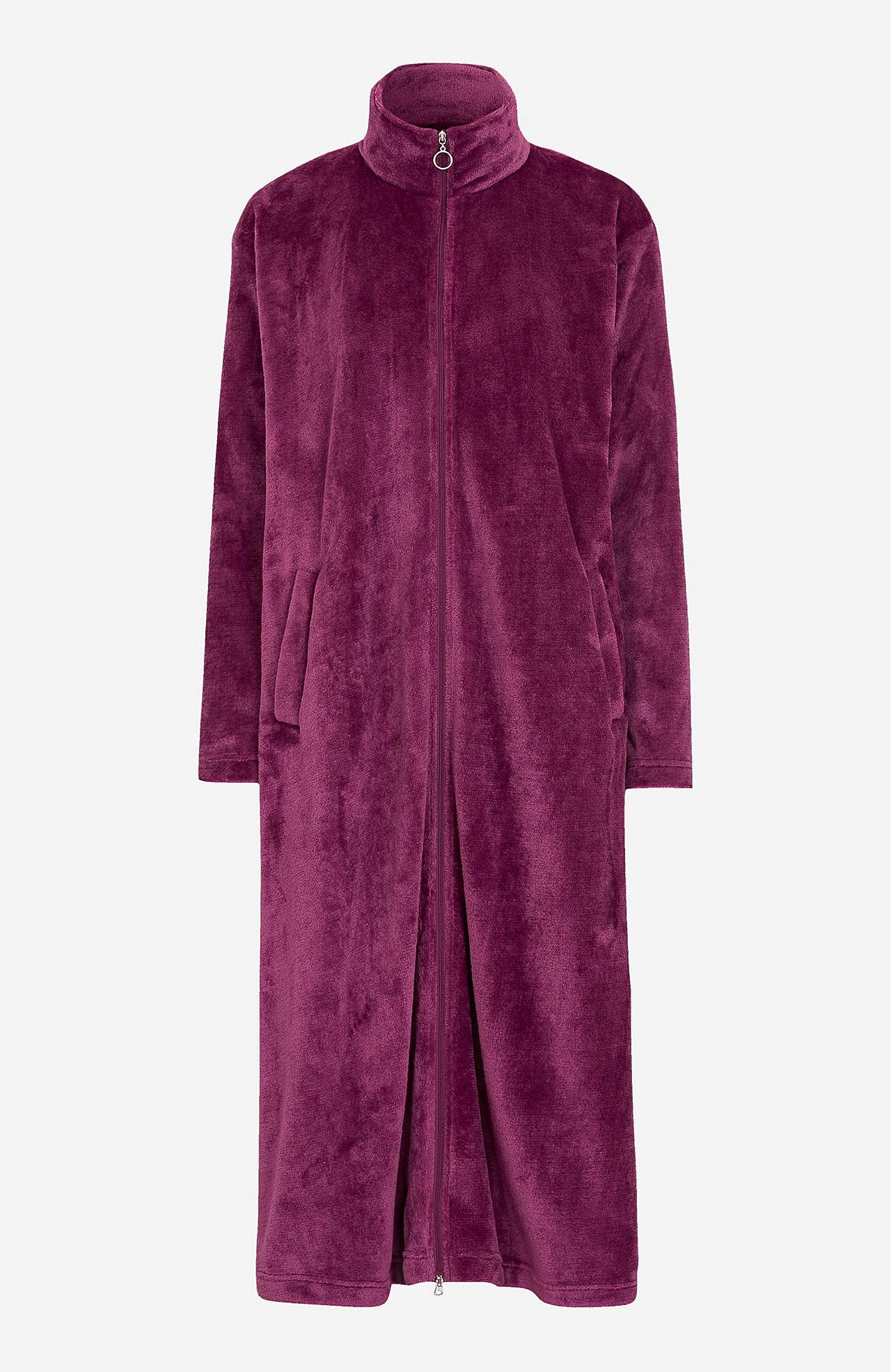 Langer Morgenrock aus Fleece Philippa
