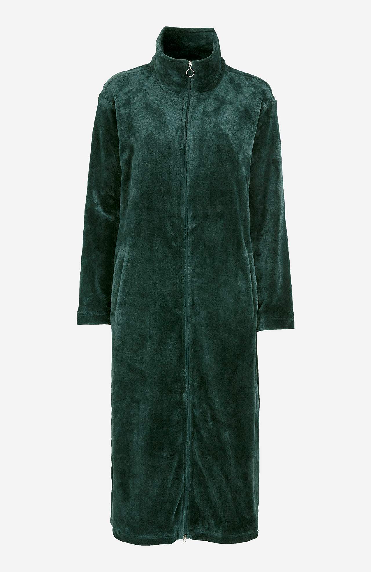 Langer Morgenrock aus Fleece