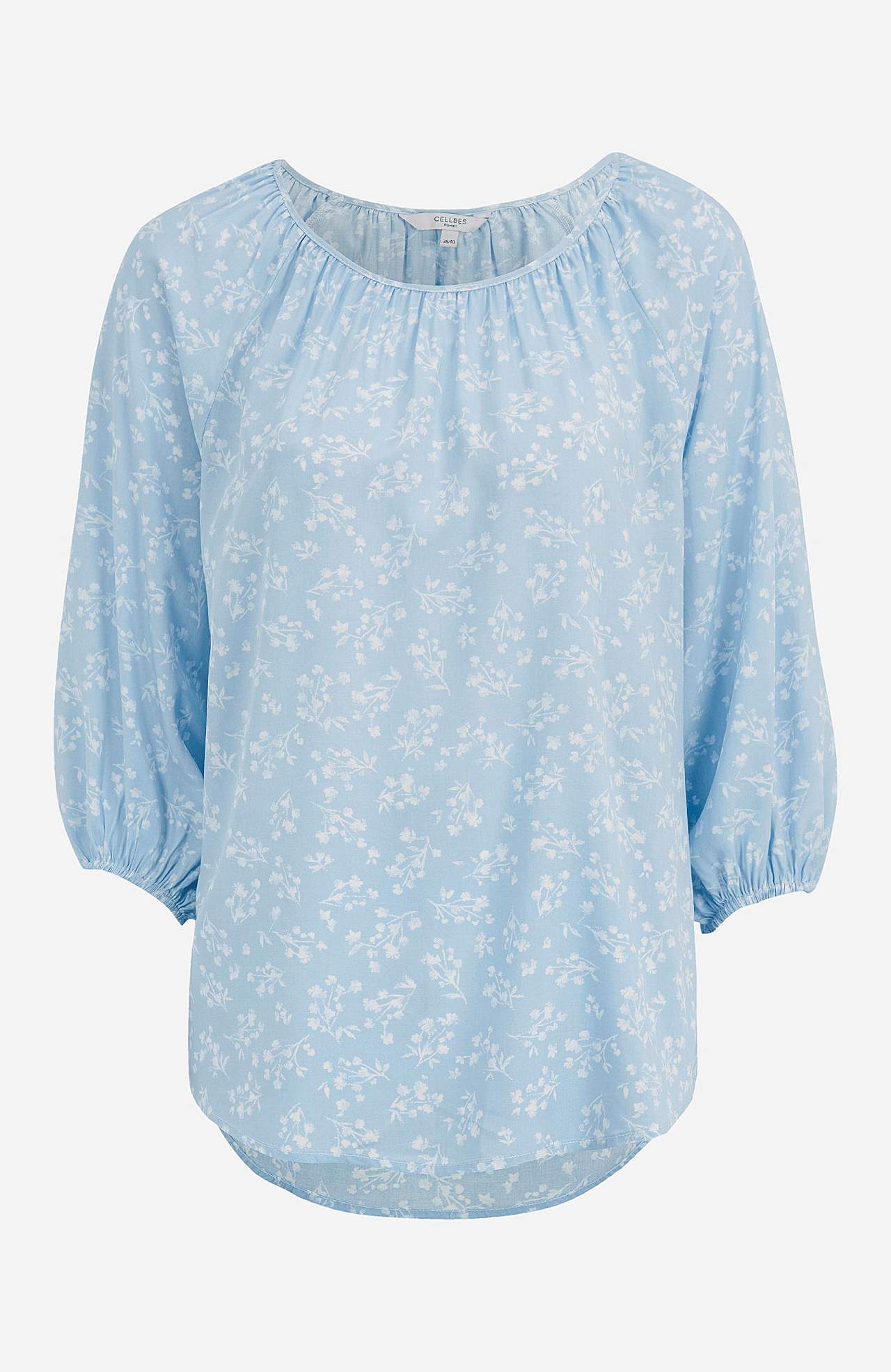 Gemusterte Bluse April