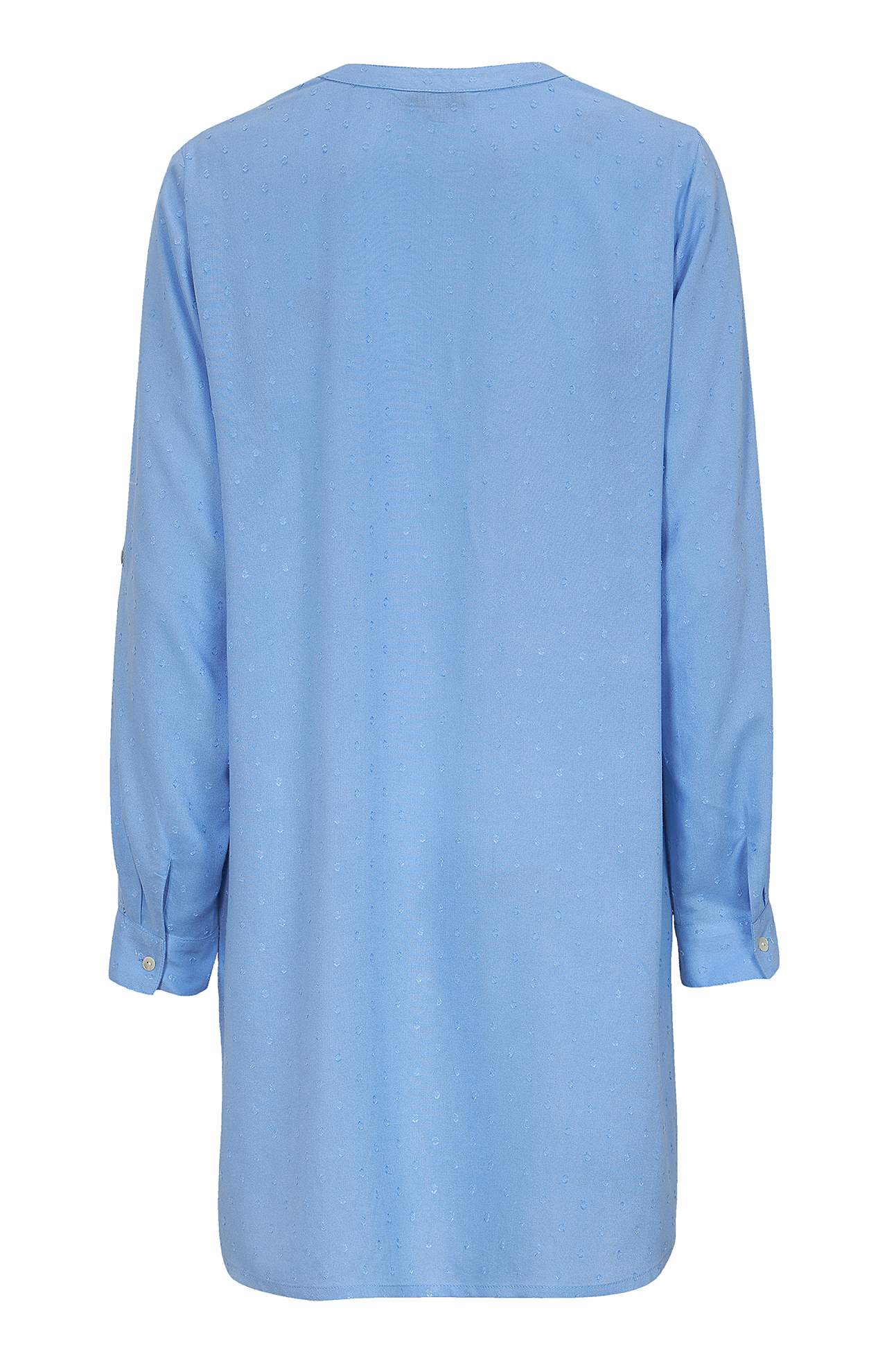 Viskoses langes Shirt mit Struktur Lola
