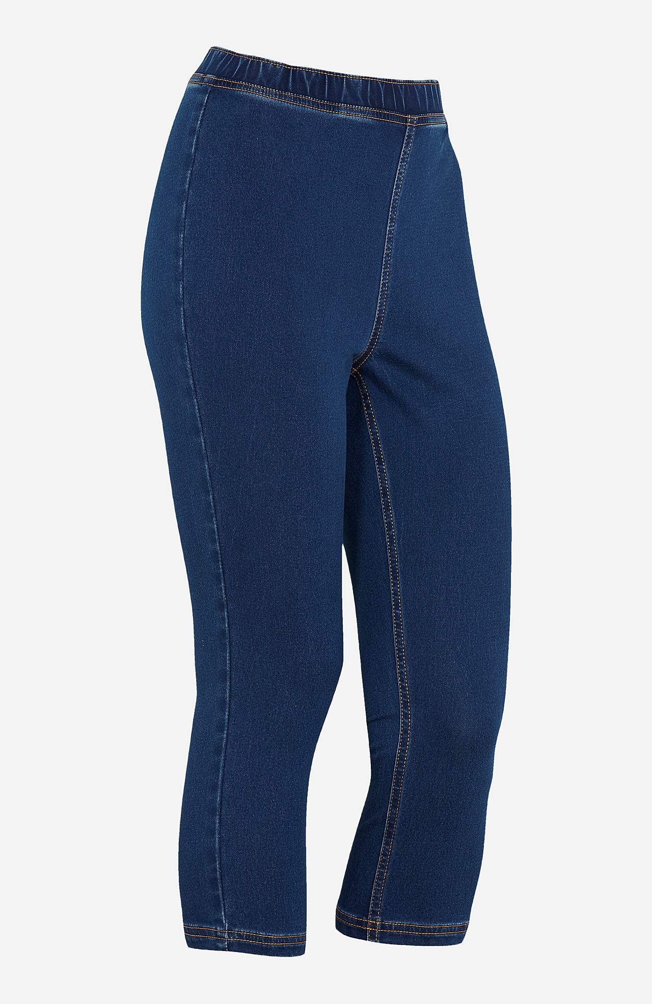 Capri-Leggings aus Denim Olga