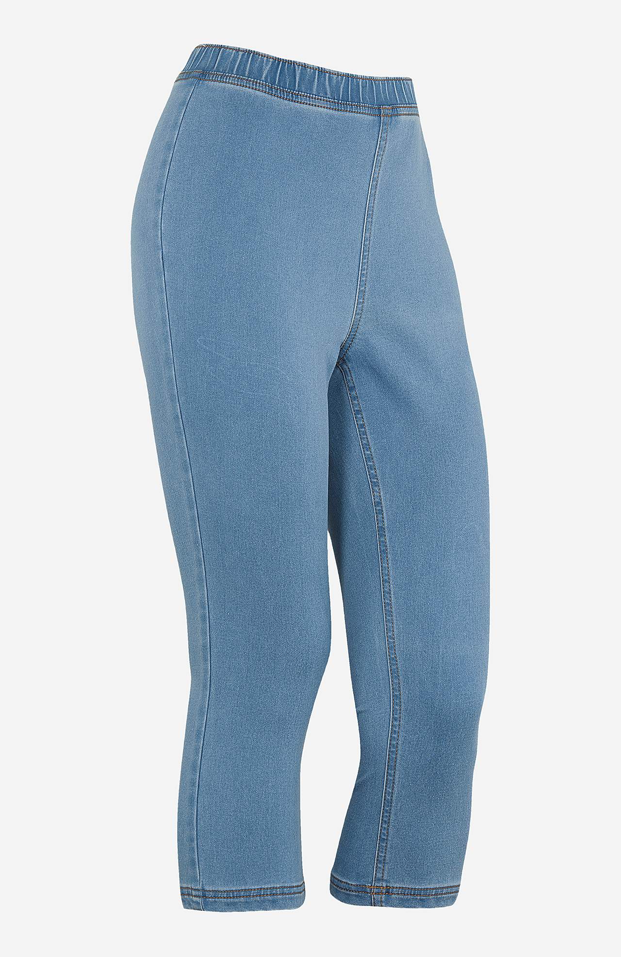 Capri-Leggings aus Denim Olga