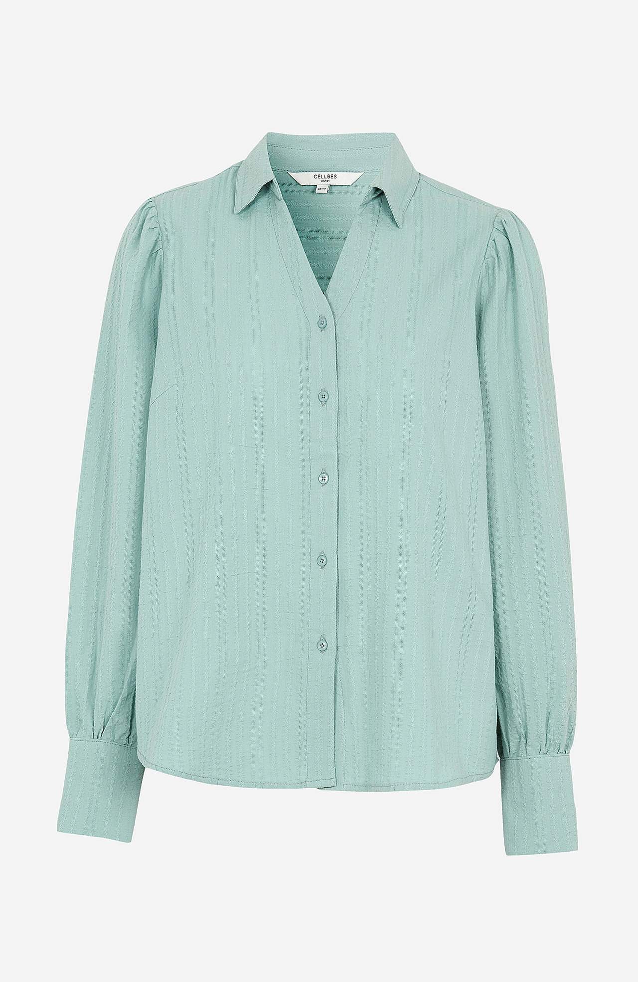 Jacquardgemusterte Bluse