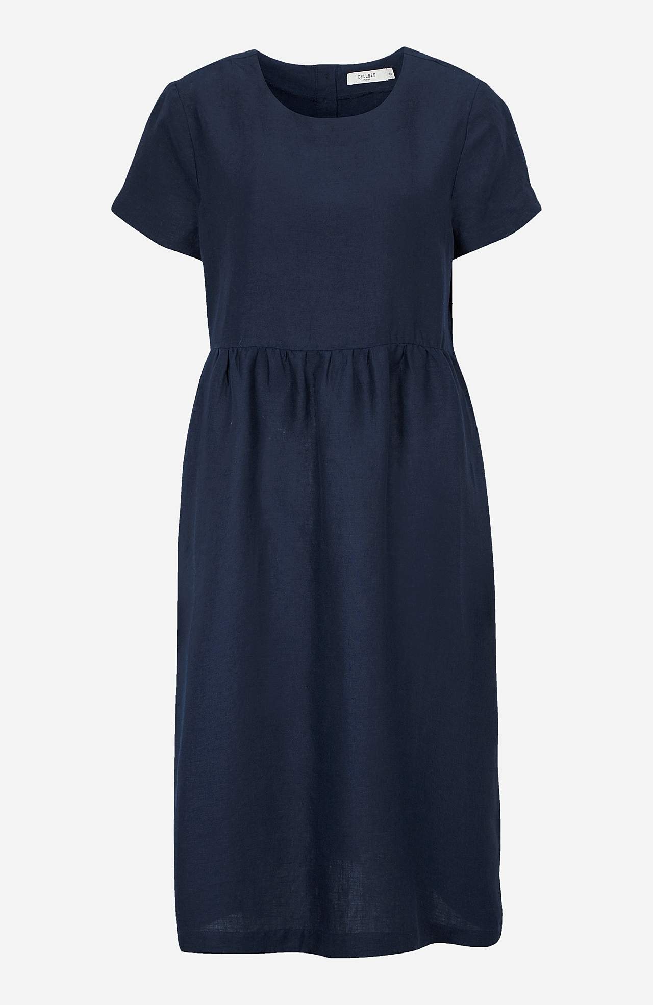 Leinenkleid Premium mit kurzem Ärmel