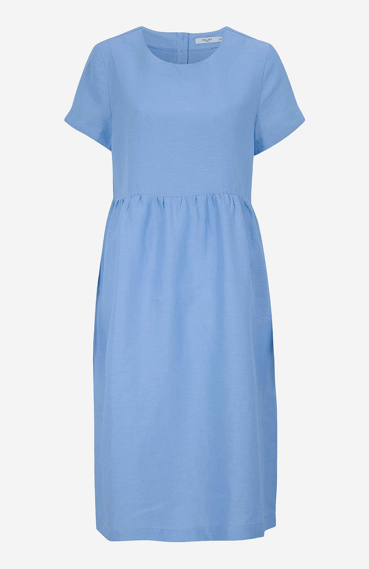 Leinenkleid Premium mit kurzem Ärmel