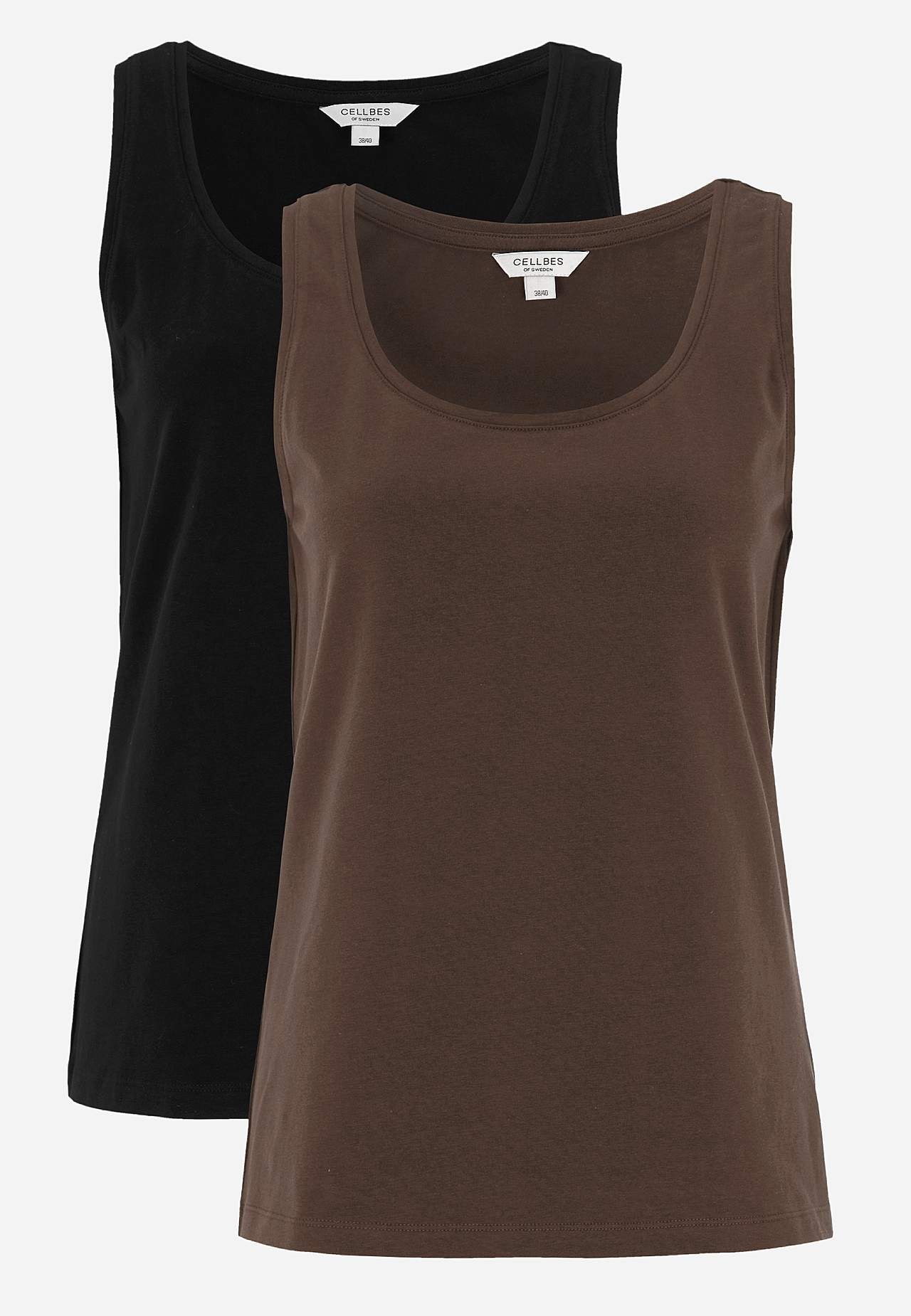 Negligee aus weicher, organischer Baumwolle 2er-Pack