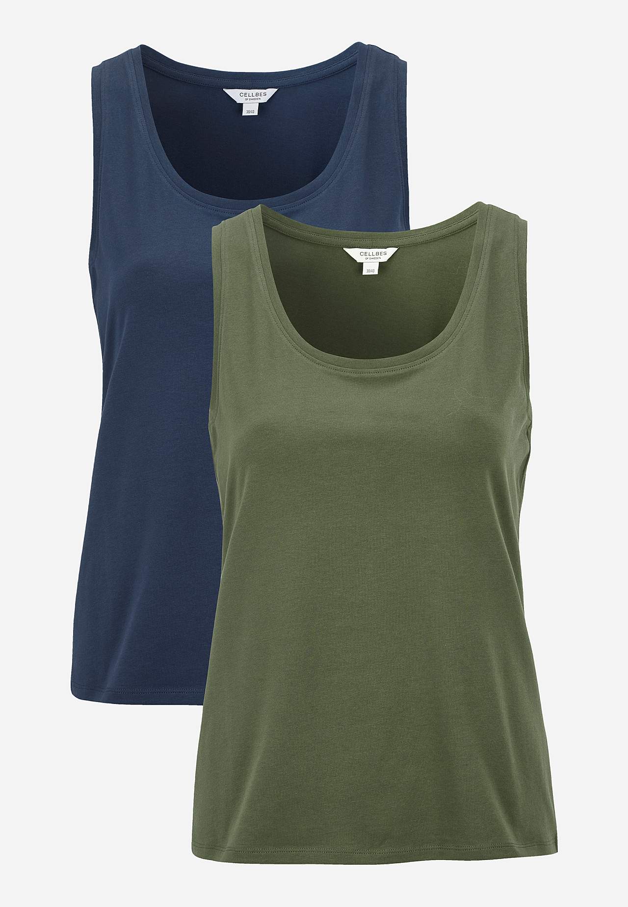 Negligee aus weicher, organischer Baumwolle 2er-Pack
