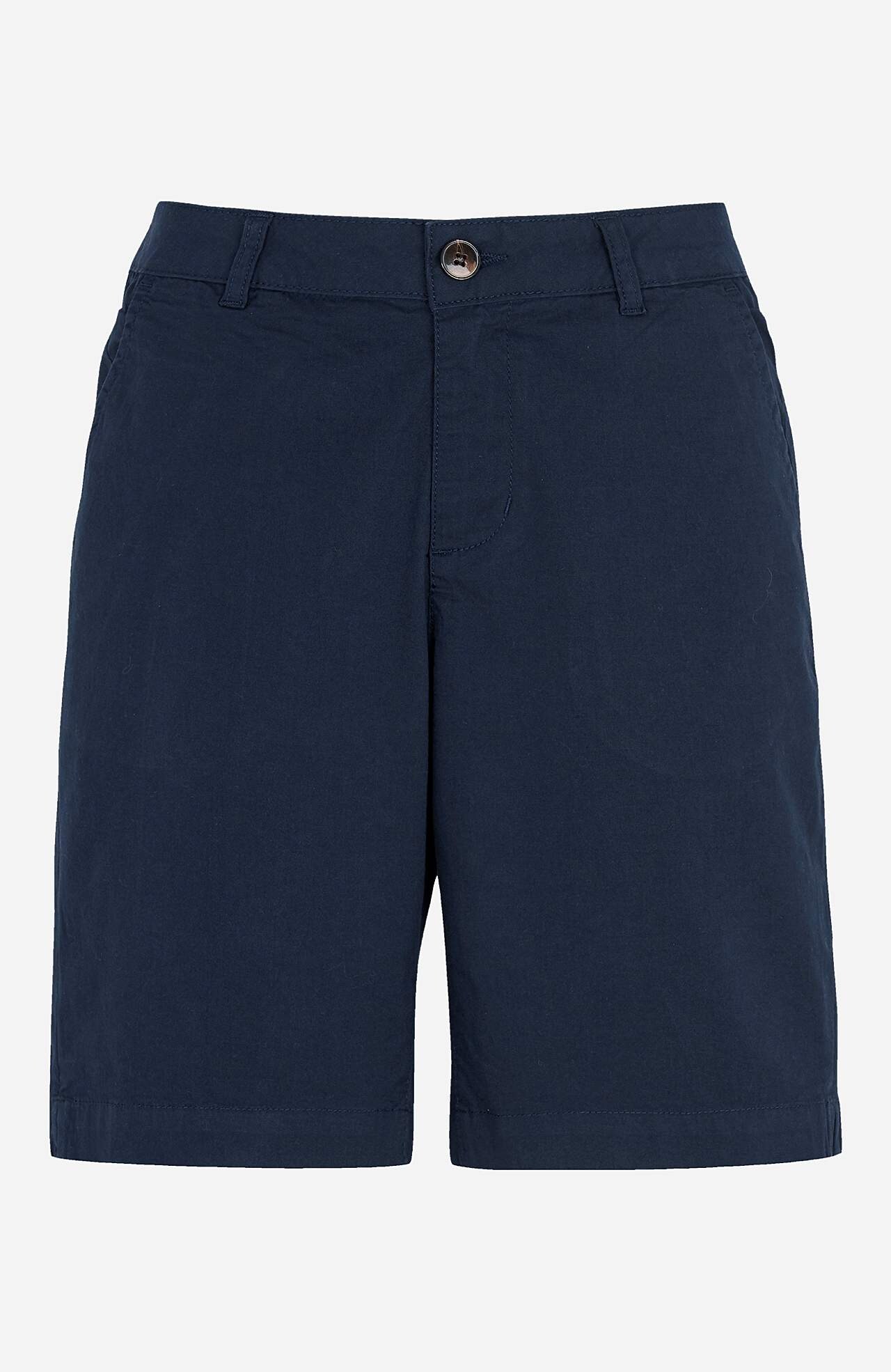 Shorts aus Stretch-Baumwoll-Köper Marie