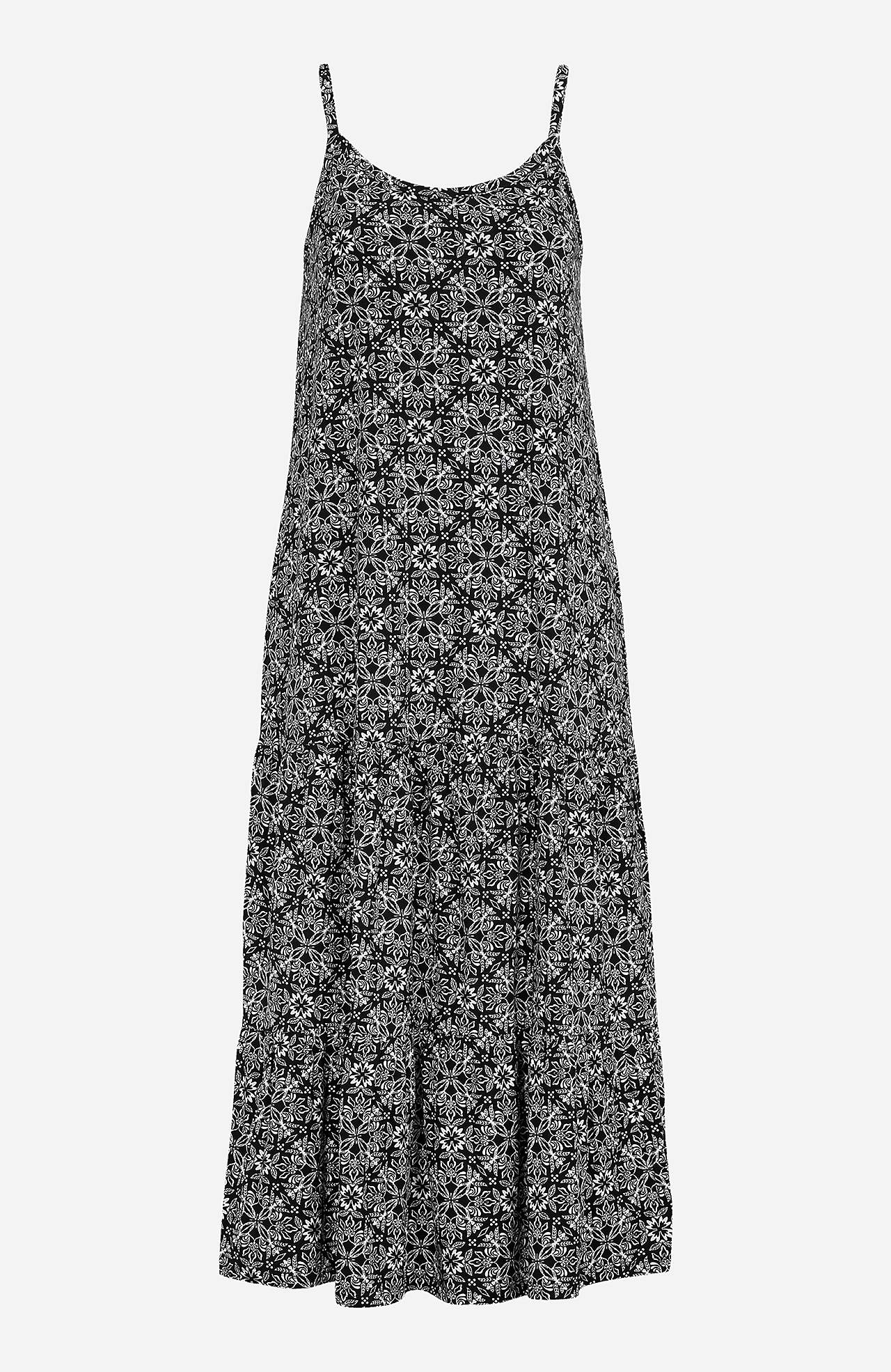 Gemustertes Jerseykleid Sigrid