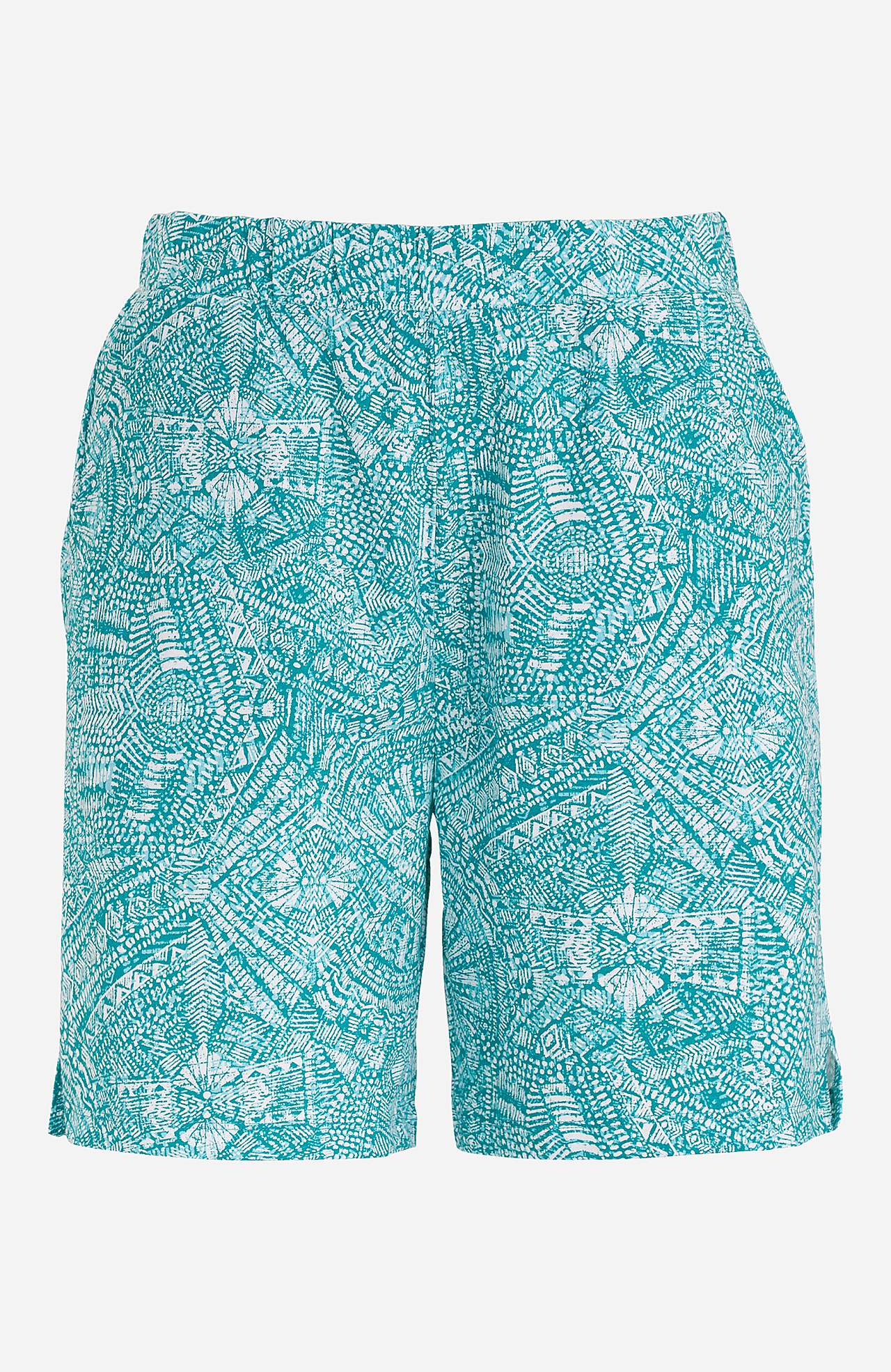 Gemusterte Shorts aus Jersey Mia