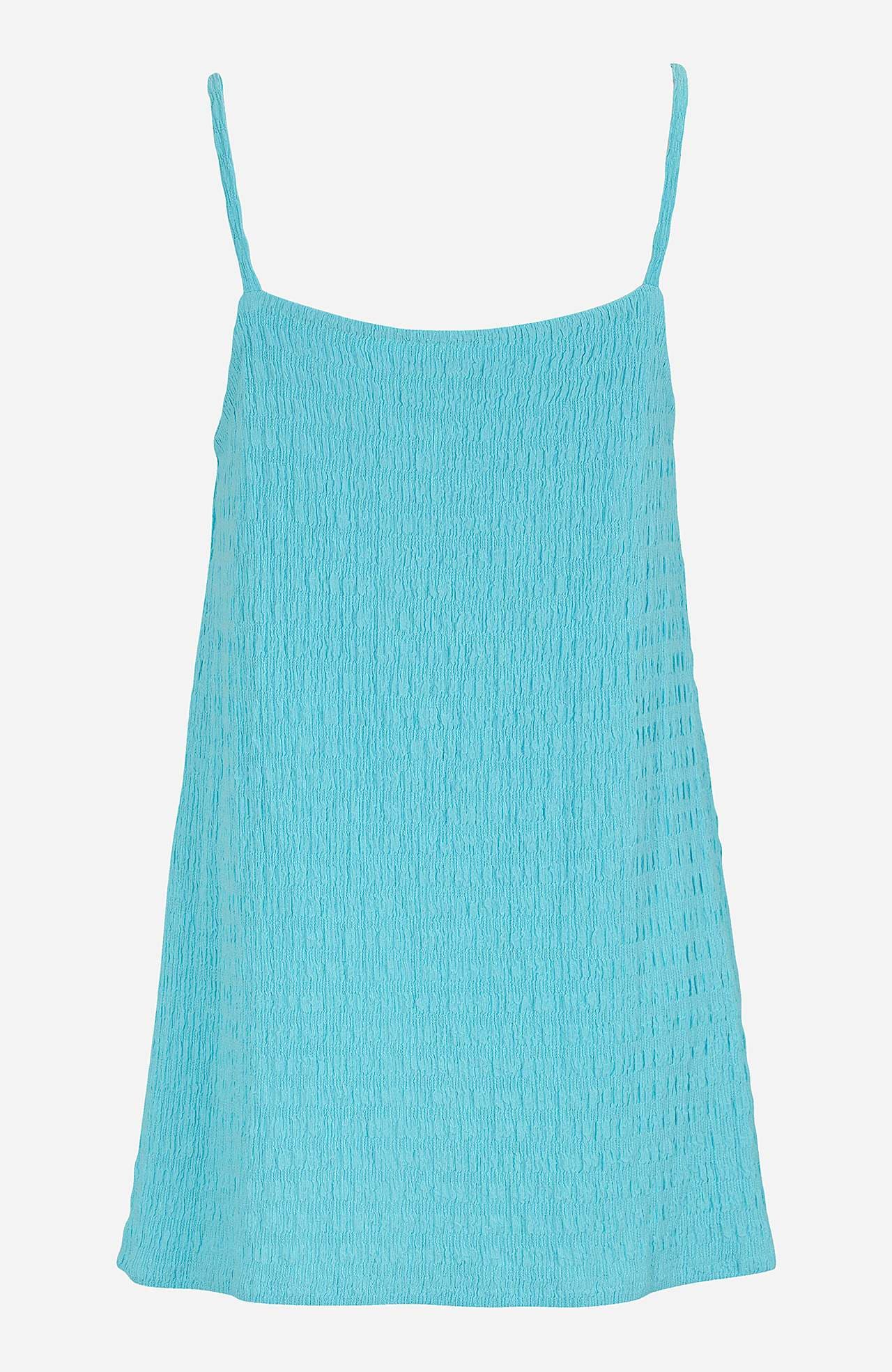 Langes Jersey-Top mit dünnen Trägerbändern