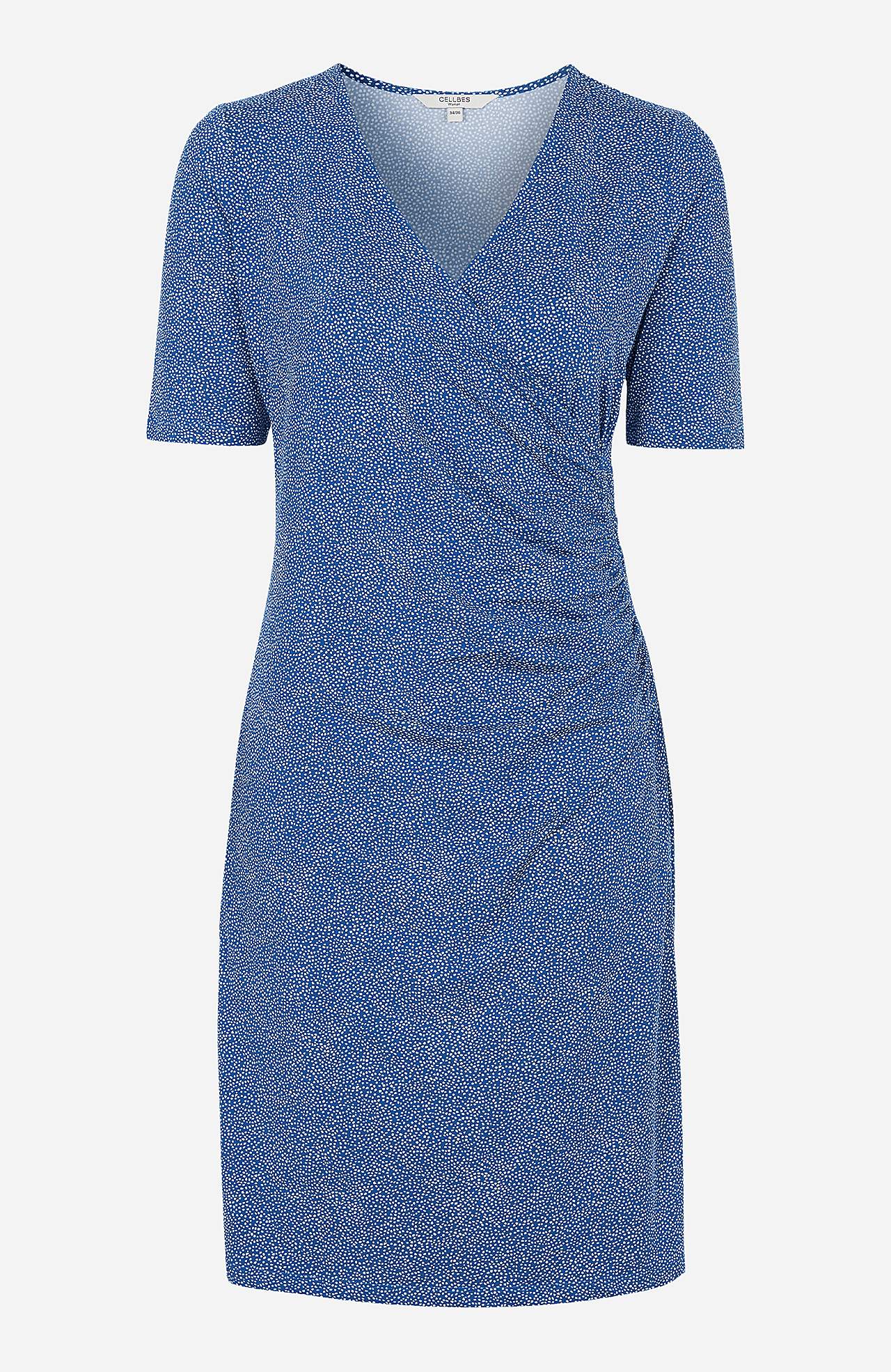 Gemustertes Wickelkleid Polly