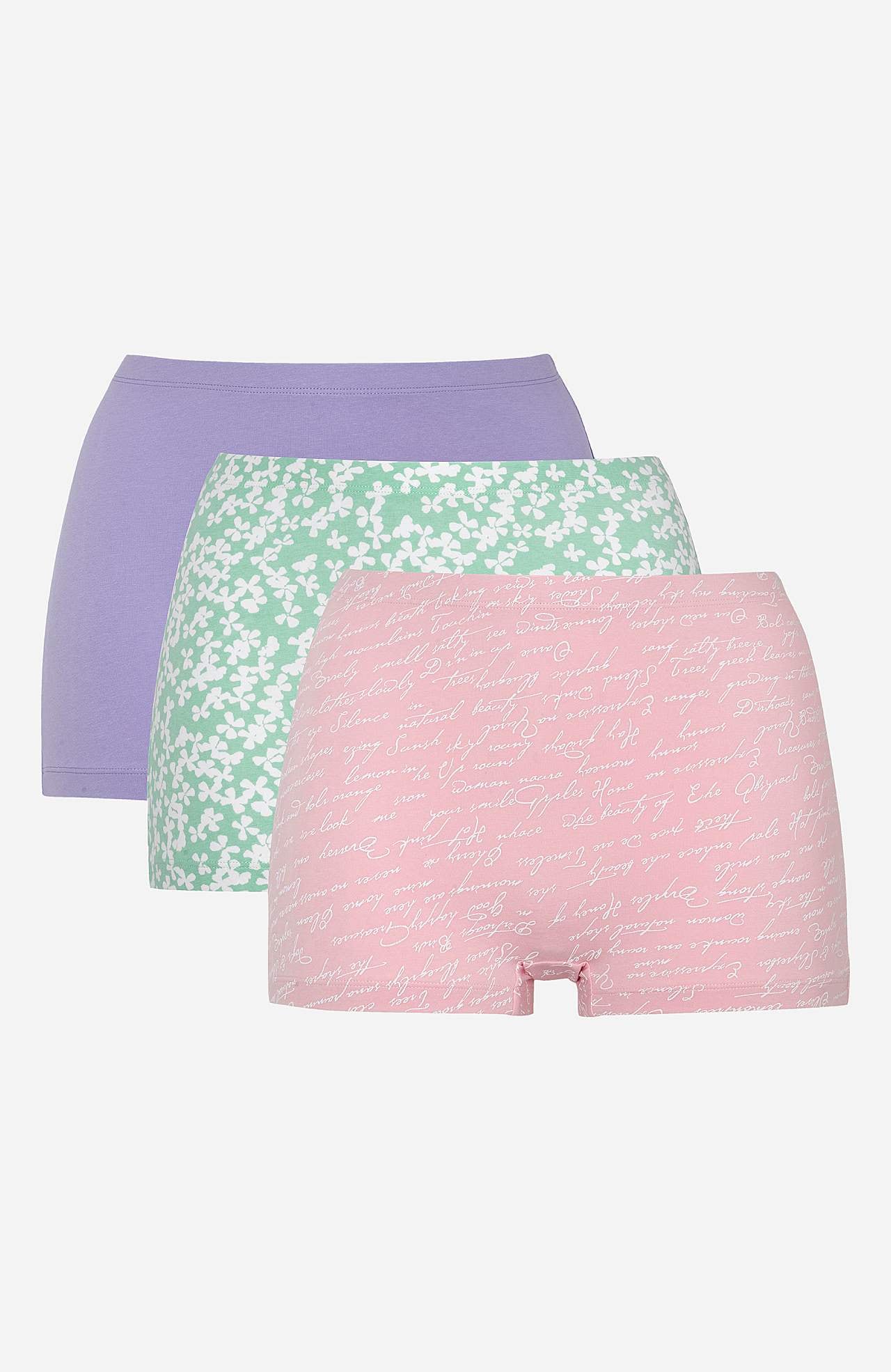 Boxershorts aus organischer Baumwolle Alma 3er-Pack