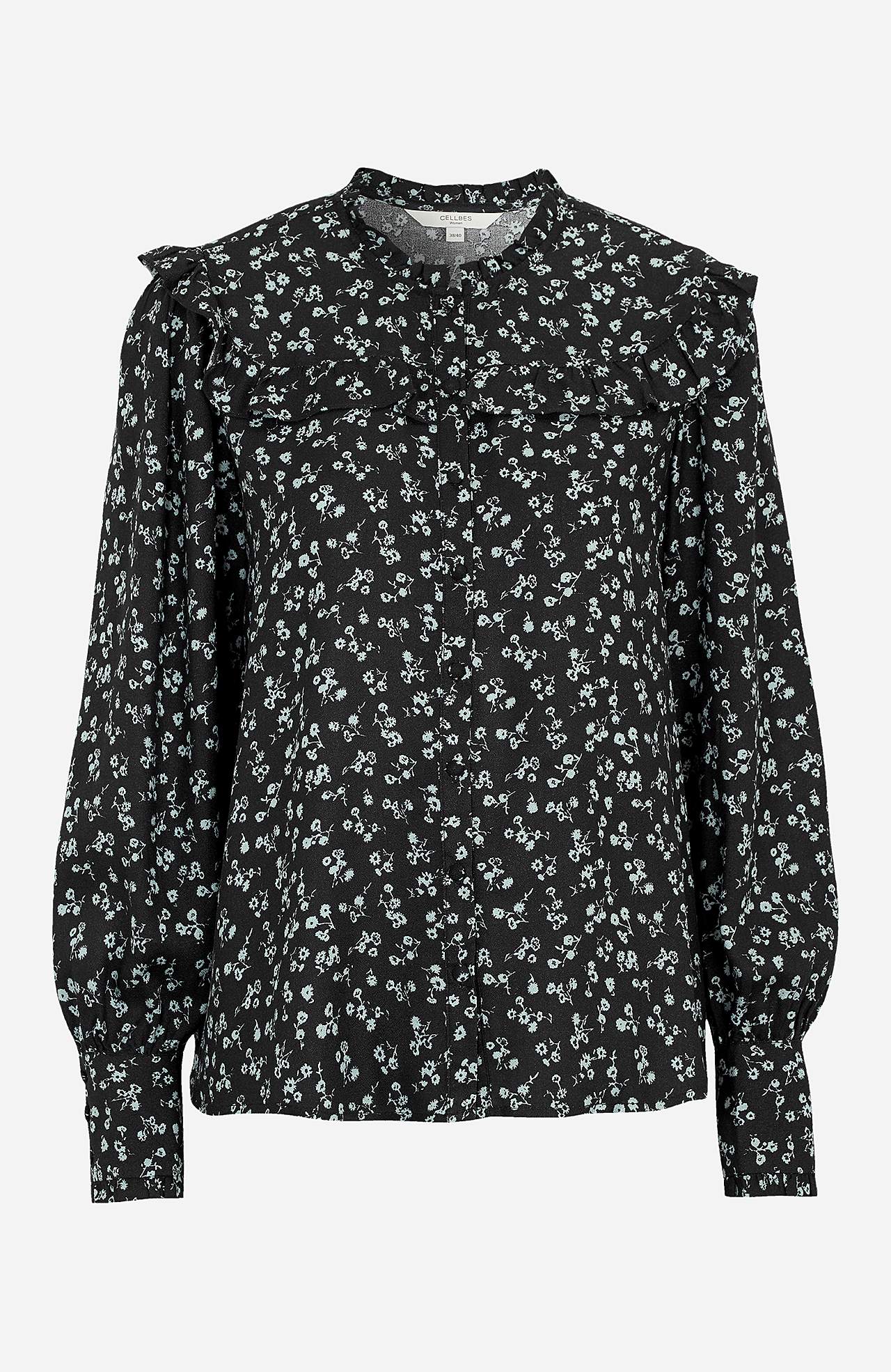 Gemusterte Bluse Laura
