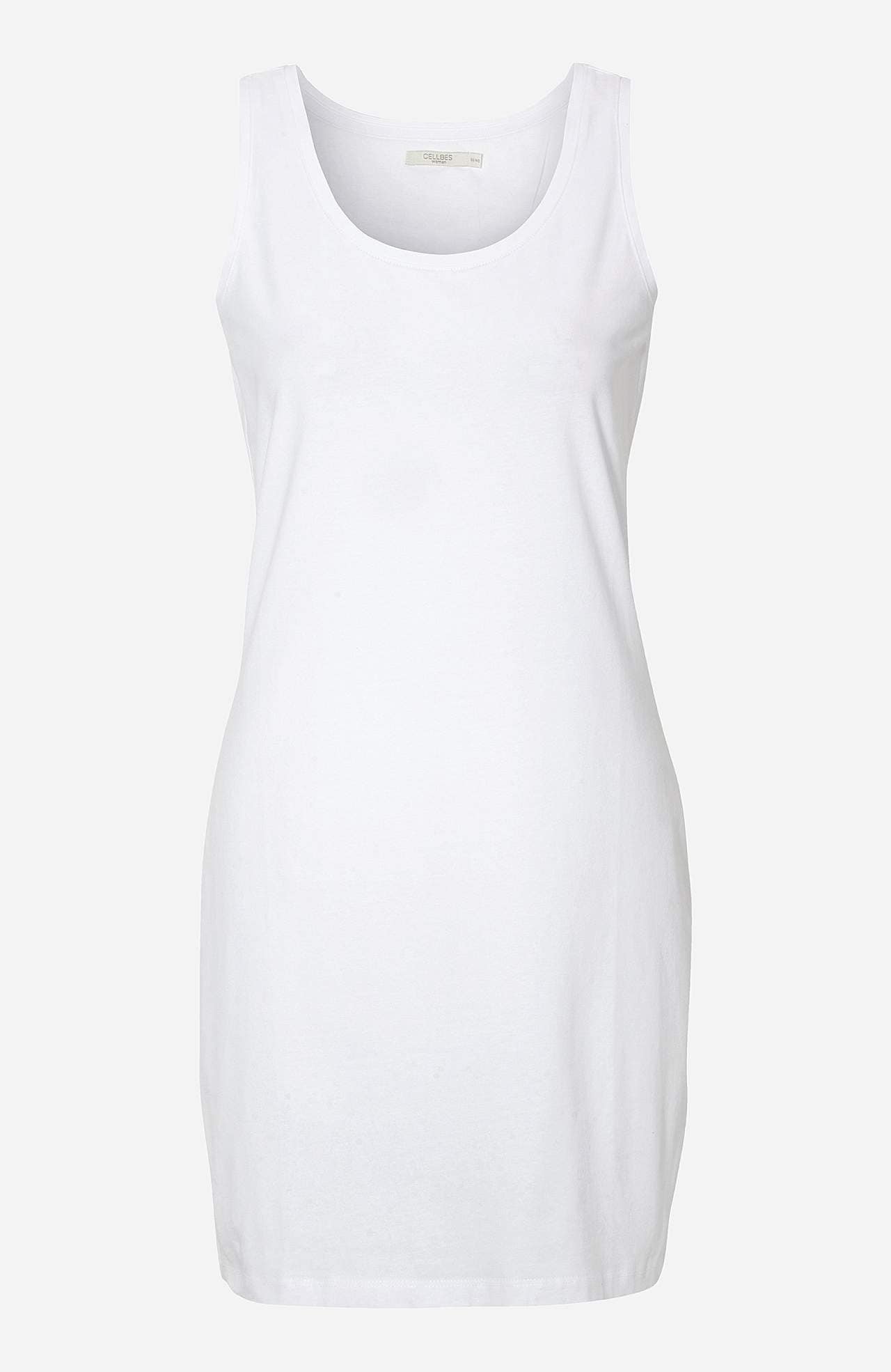 Langes Negligee aus Bio-Baumwolle