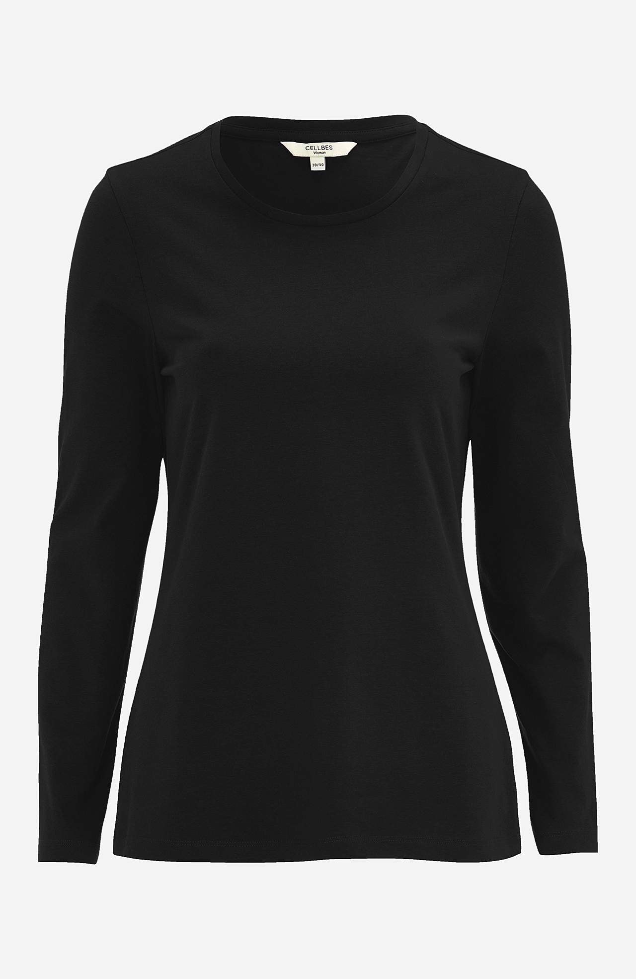 Langärmliges Jersey-Top aus Bio-Baumwolle