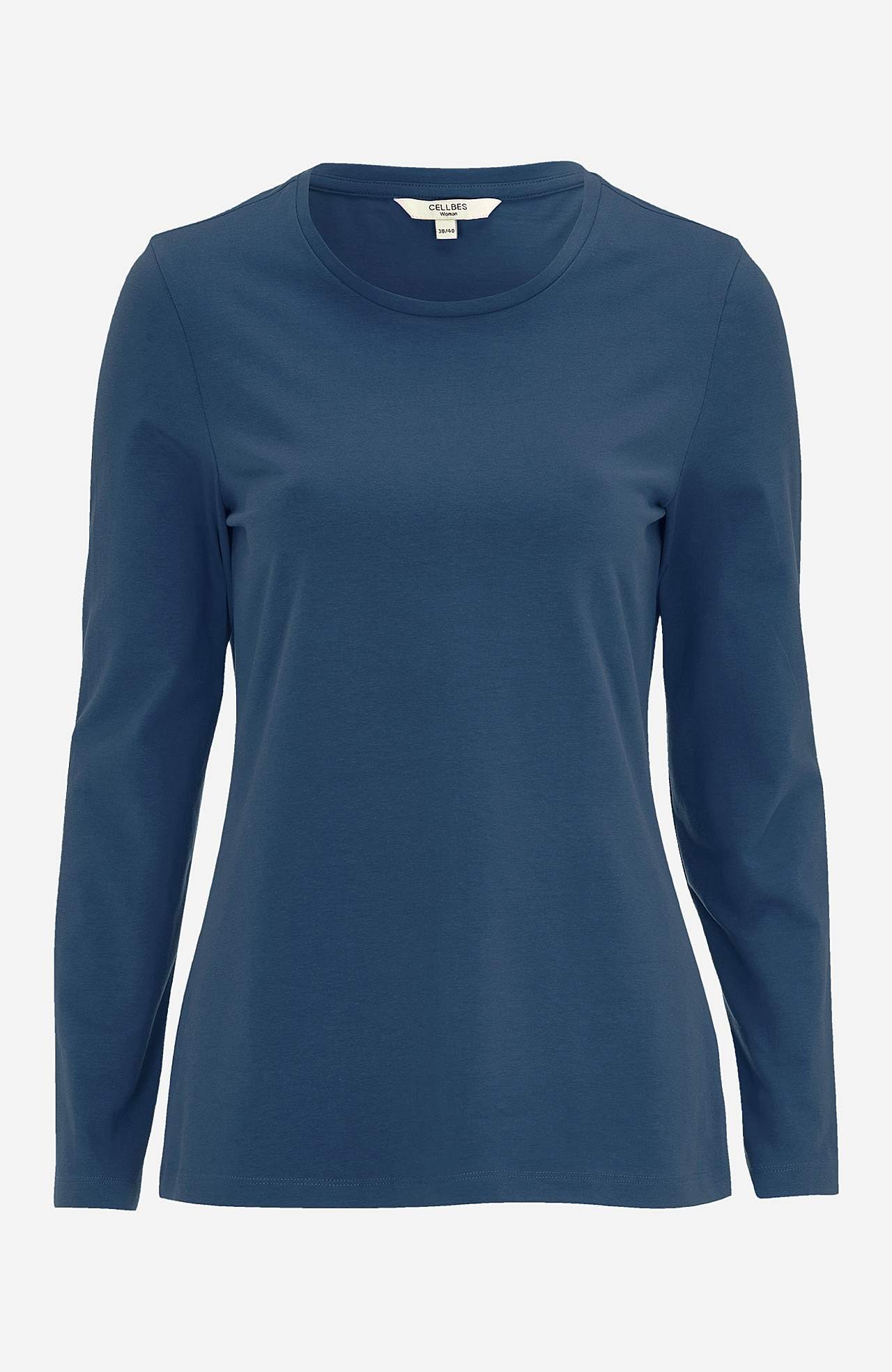 Langärmliges Jersey-Top aus Bio-Baumwolle