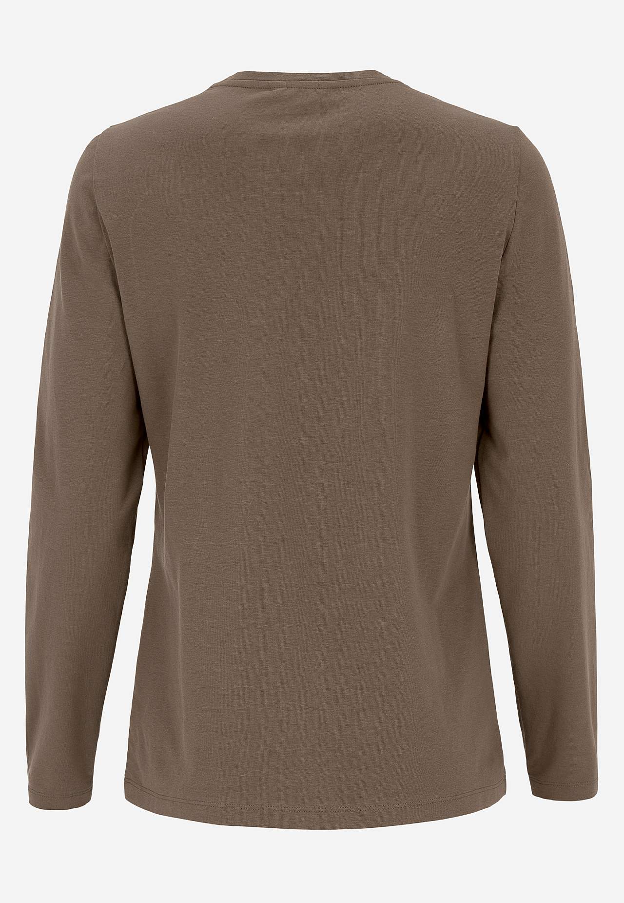 Langärmliges Jersey-Top aus Bio-Baumwolle