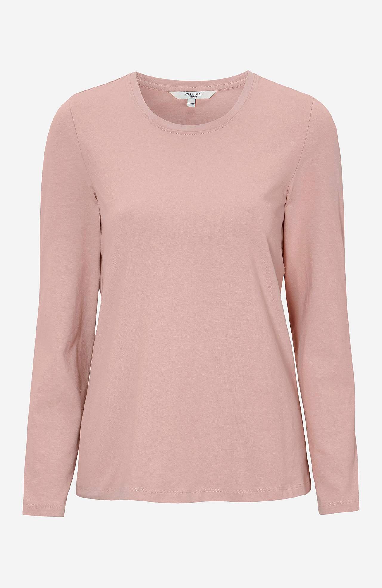 Langärmliges Jersey-Top aus Bio-Baumwolle
