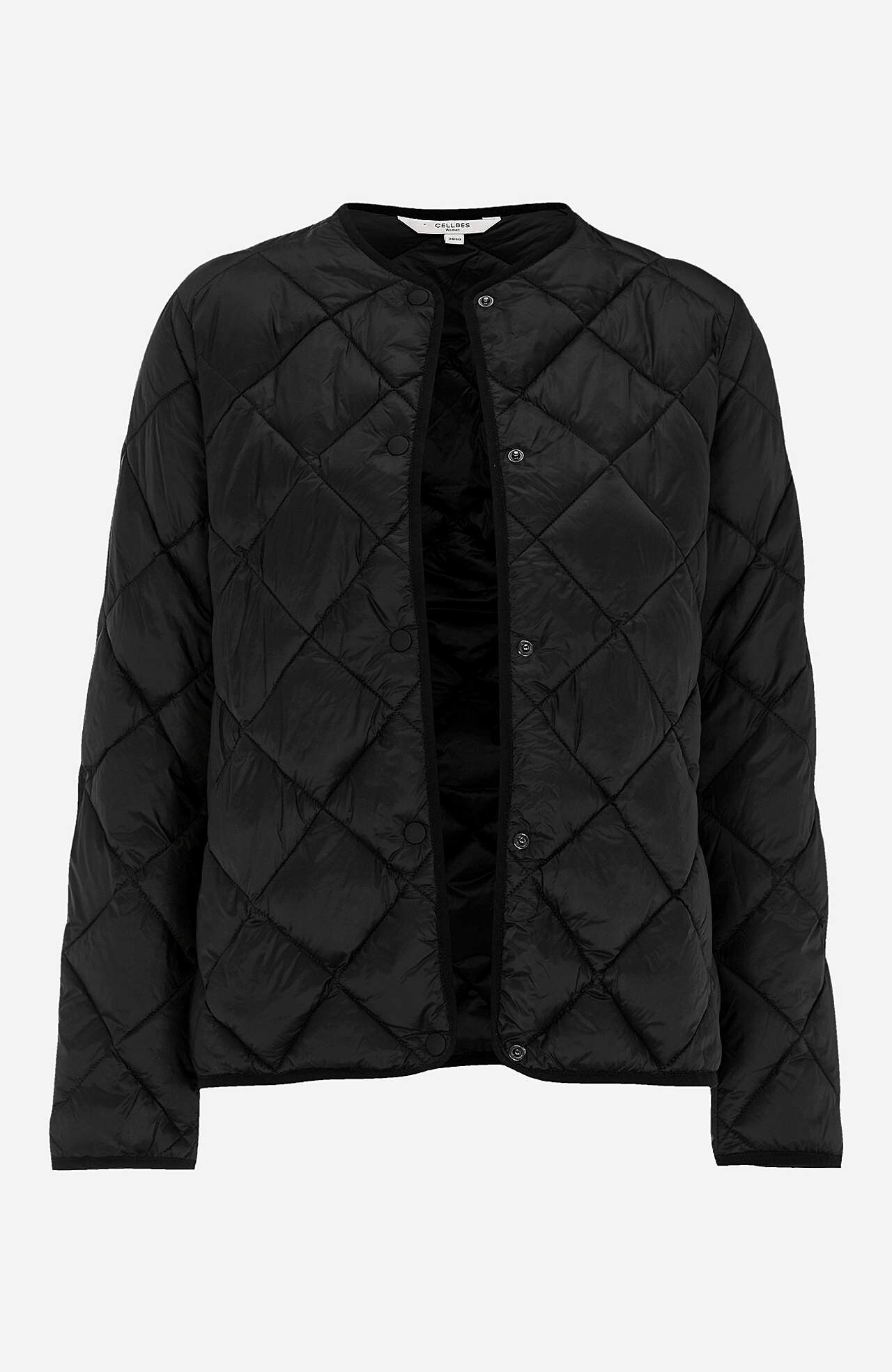 Gesteppte leichte Jacke Uni