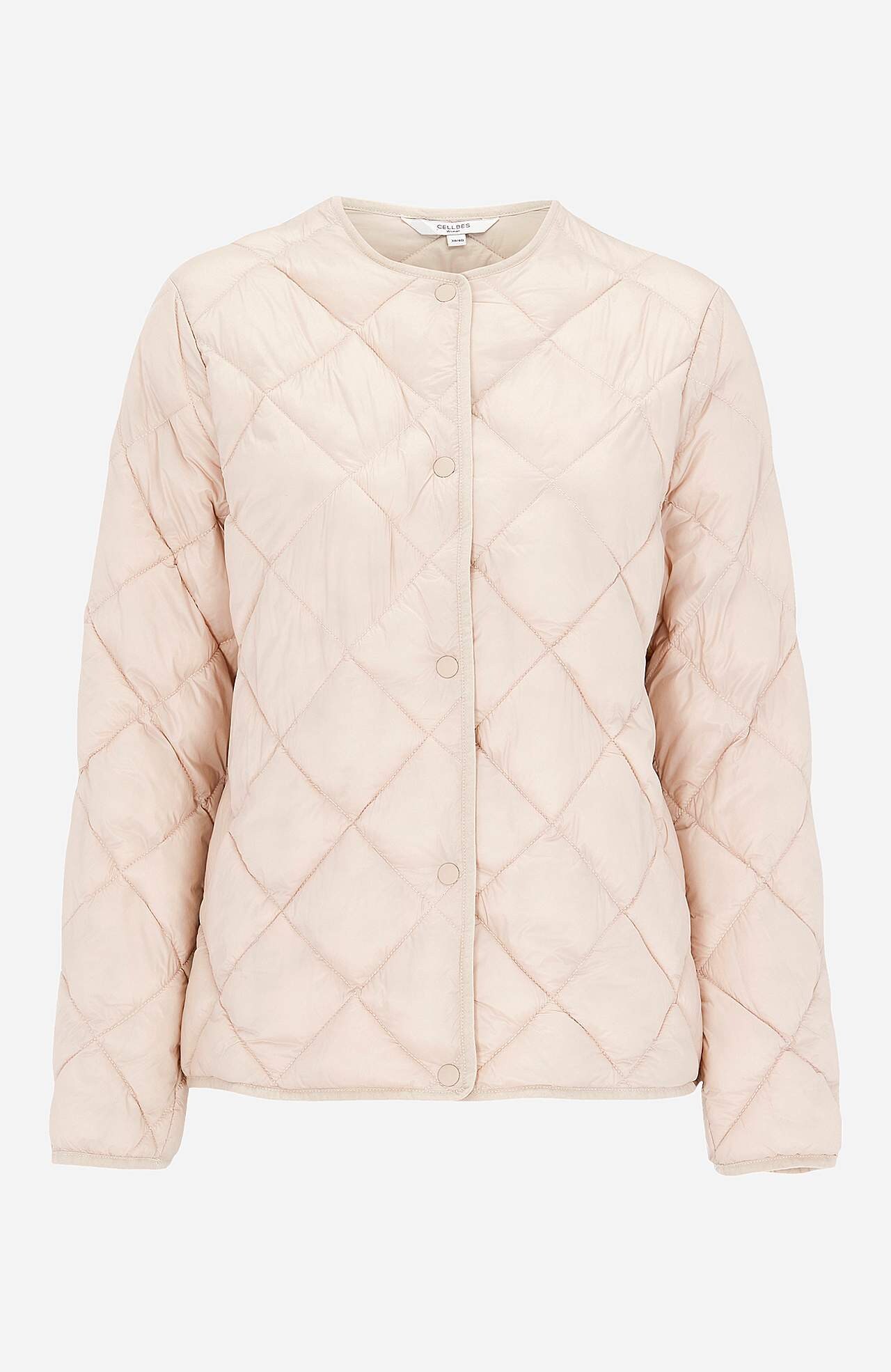 Gesteppte leichte Jacke Uni
