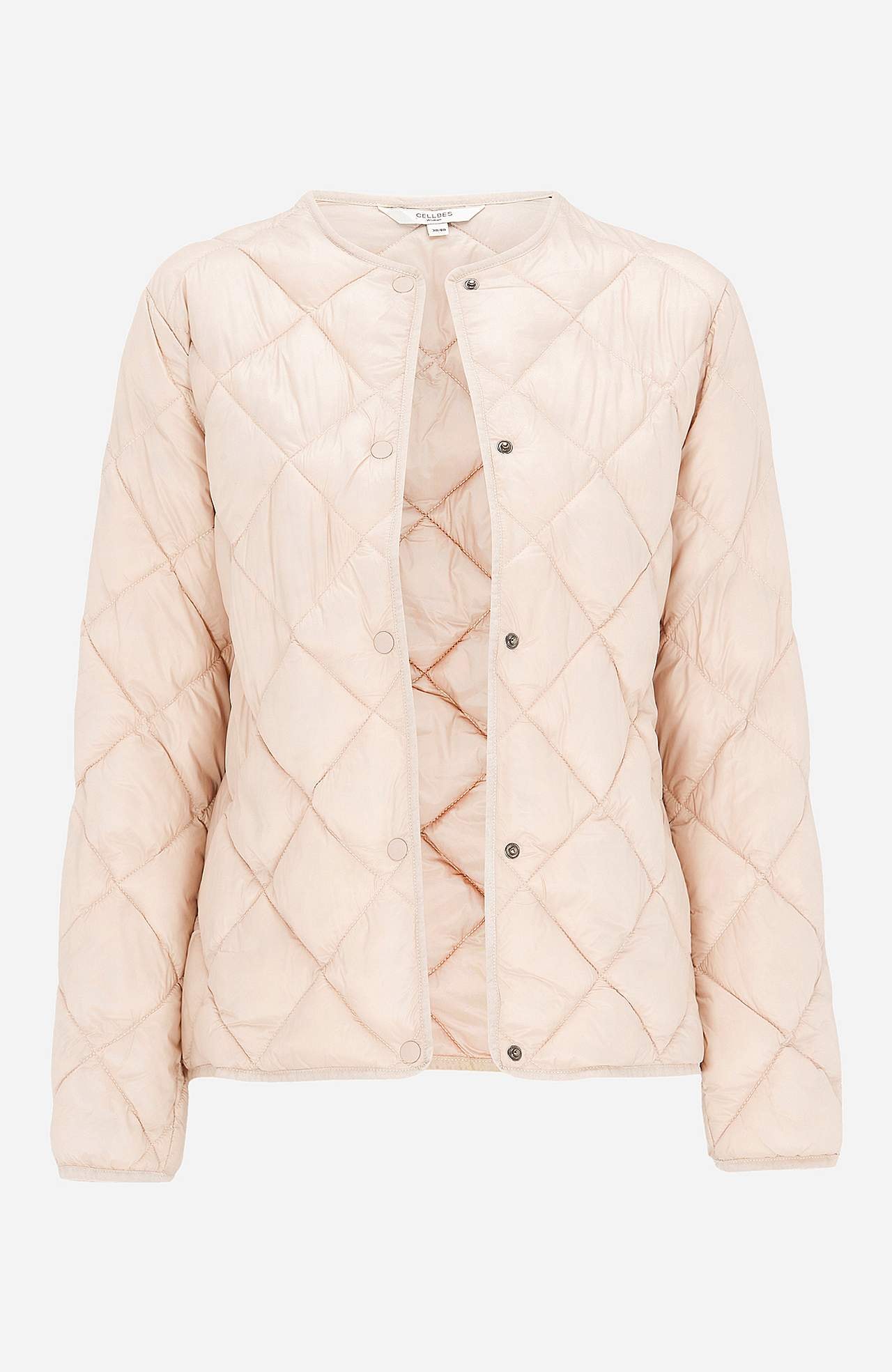 Gesteppte leichte Jacke Uni