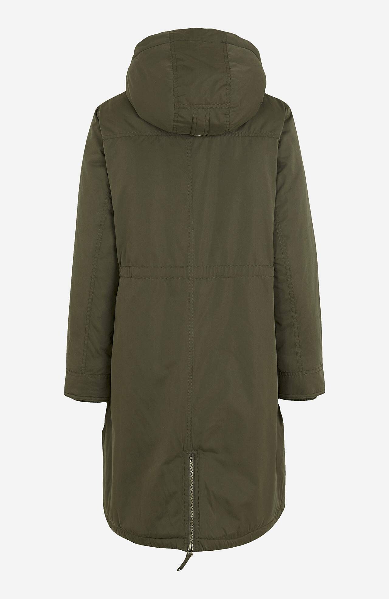Parka mit pile-gefütterter Kapuze