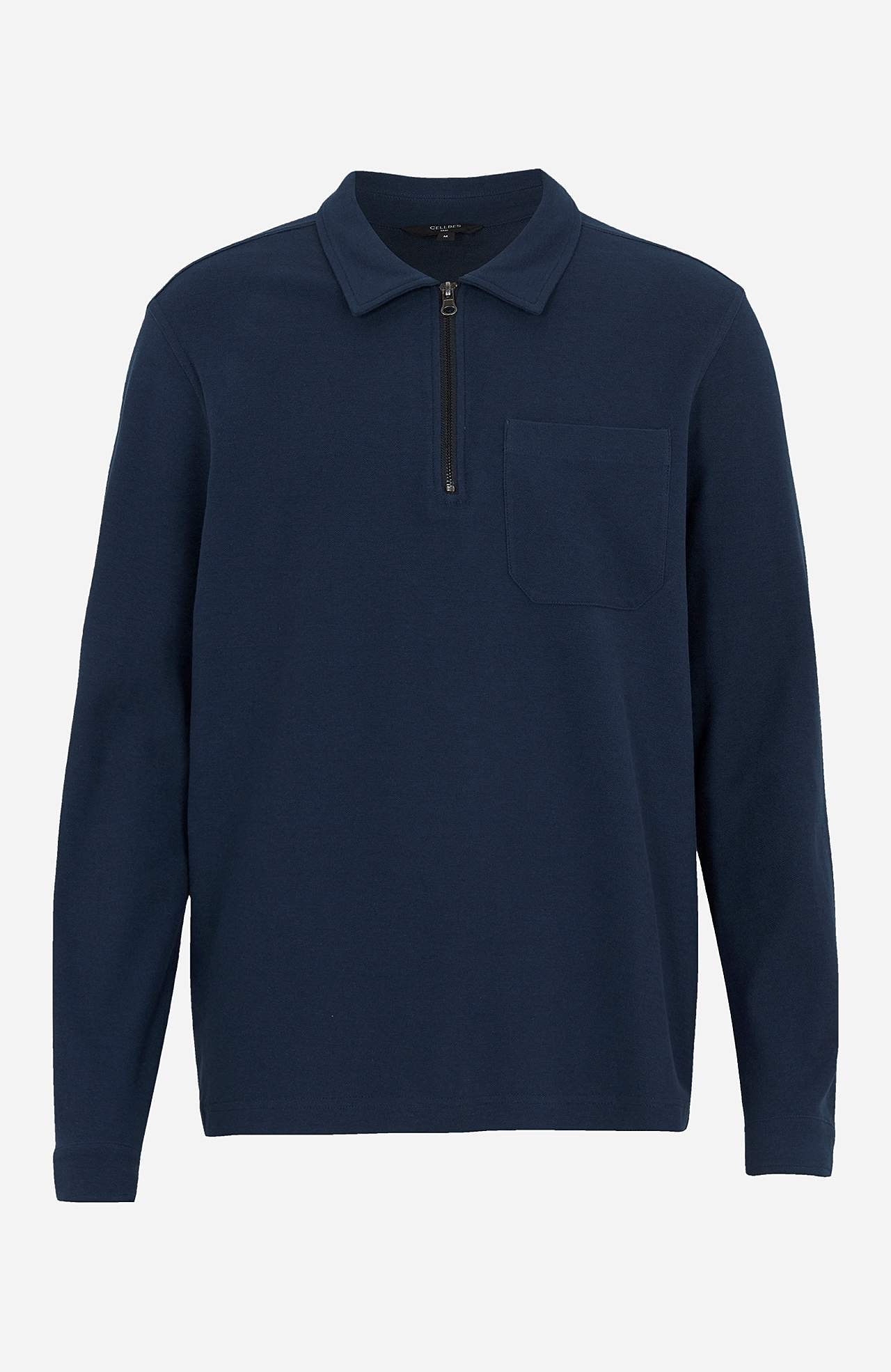 Langärmliger Pullover aus Piqué-Qualität Philip