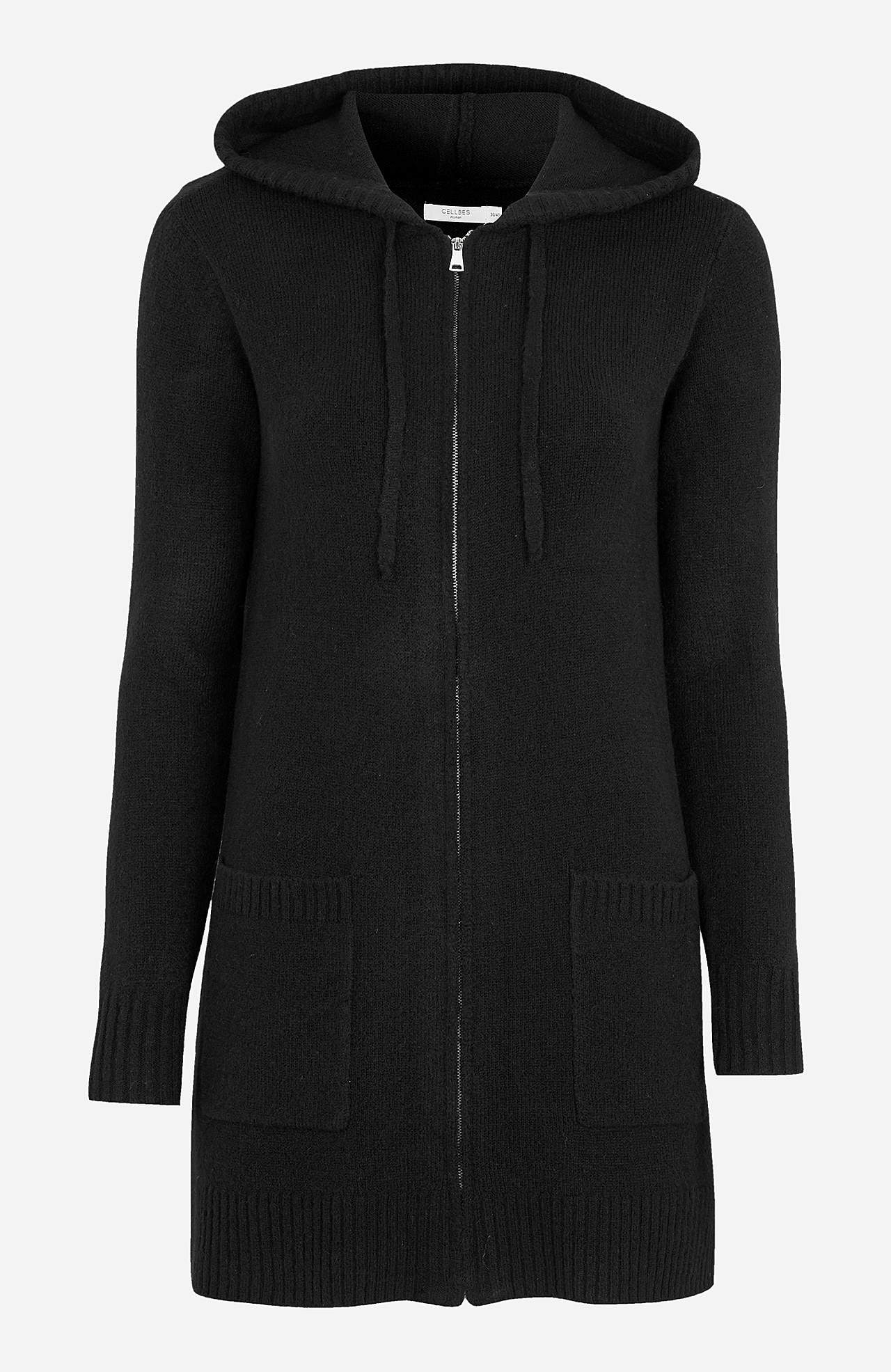 Weicher Cardigan mit Kapuze Evelyn