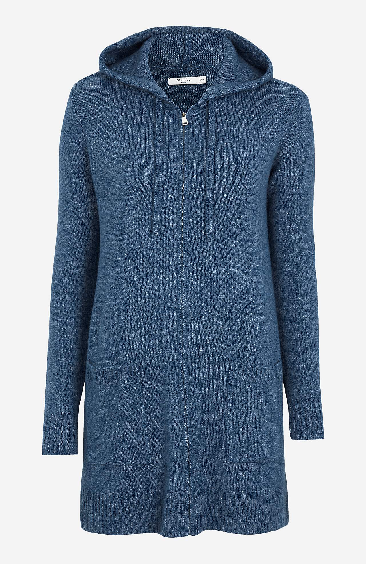 Weicher Cardigan mit Kapuze Evelyn