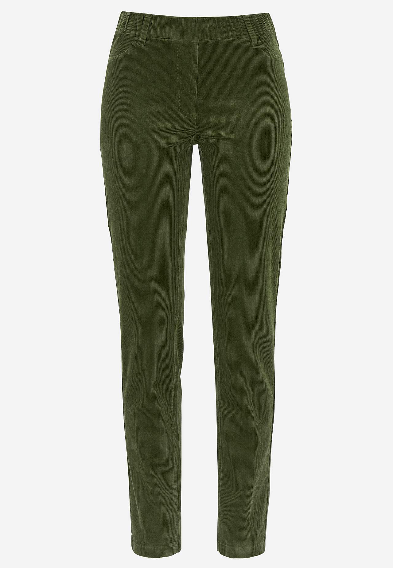 Treggings aus Kordsamt