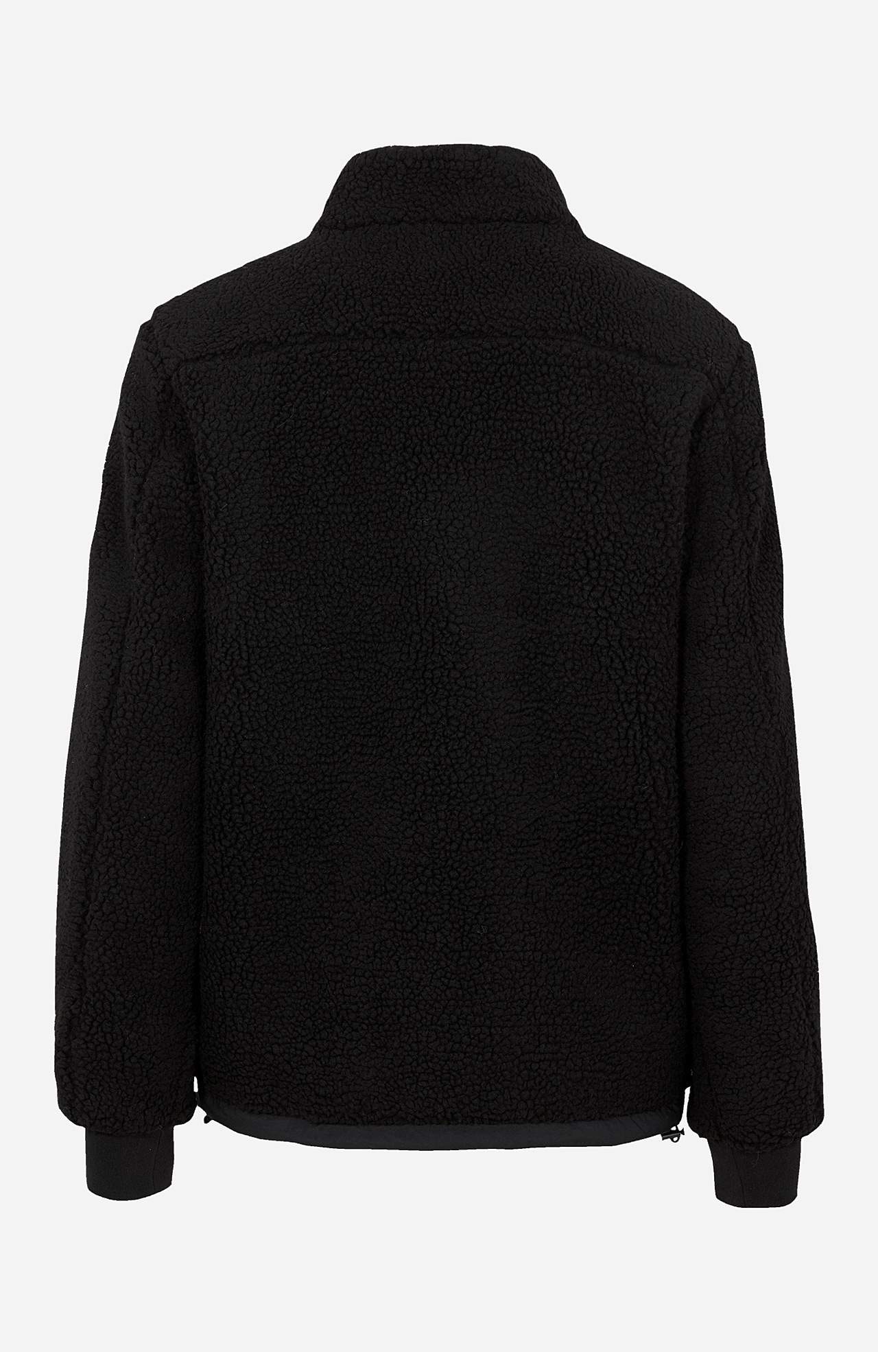 Vollständig gefütterte Jacke aus Teddystoff Ted