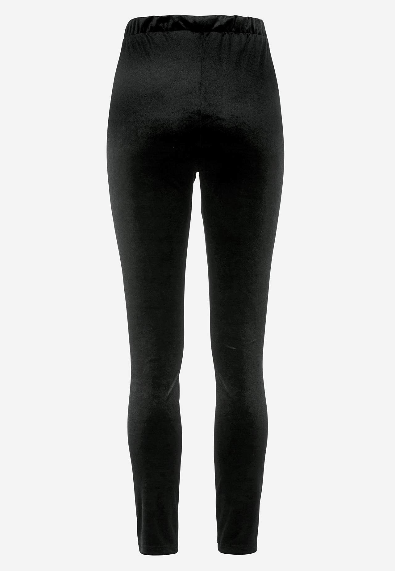 Leggings aus Samt