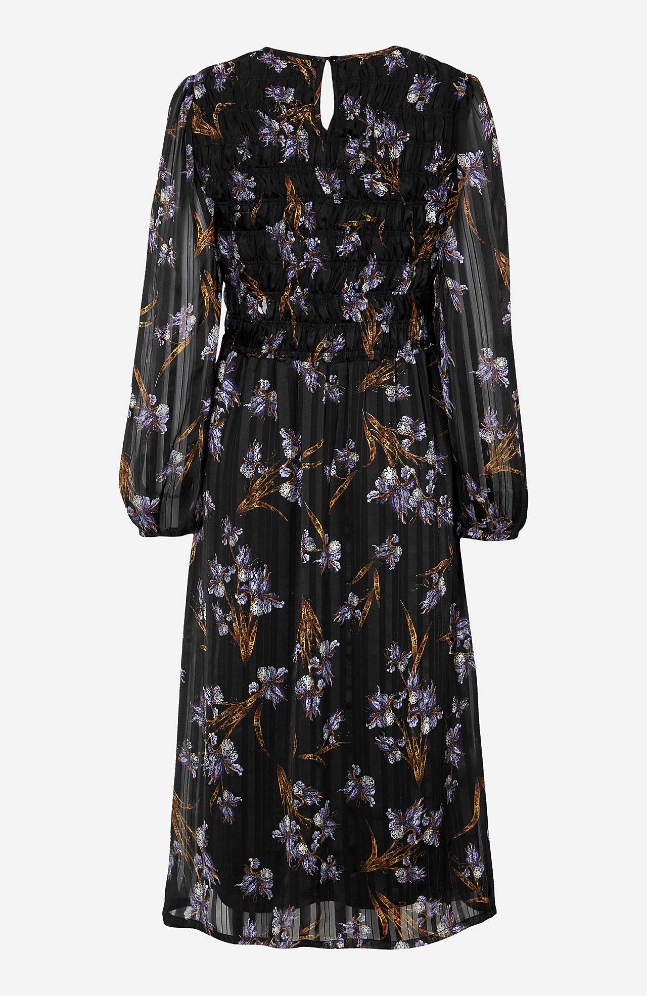 Kleid mit Smokarbeit