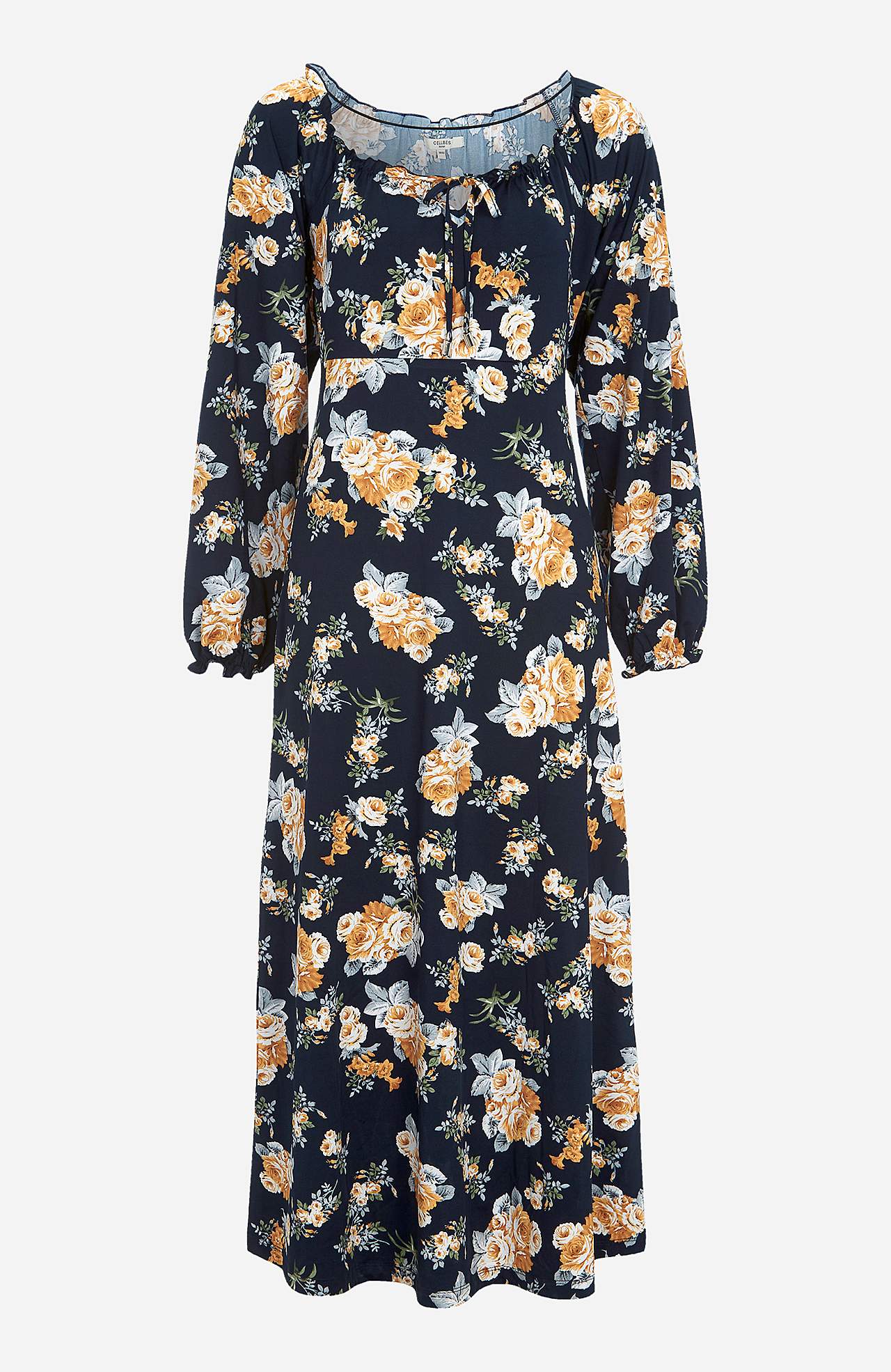 Gemustertes Maxikleid Monica