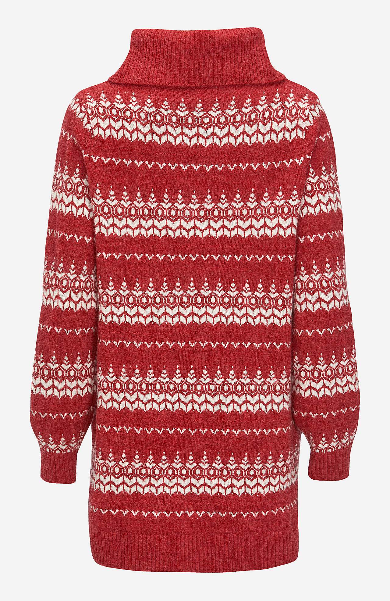 Tunika mit einem Jacquard-Strick
