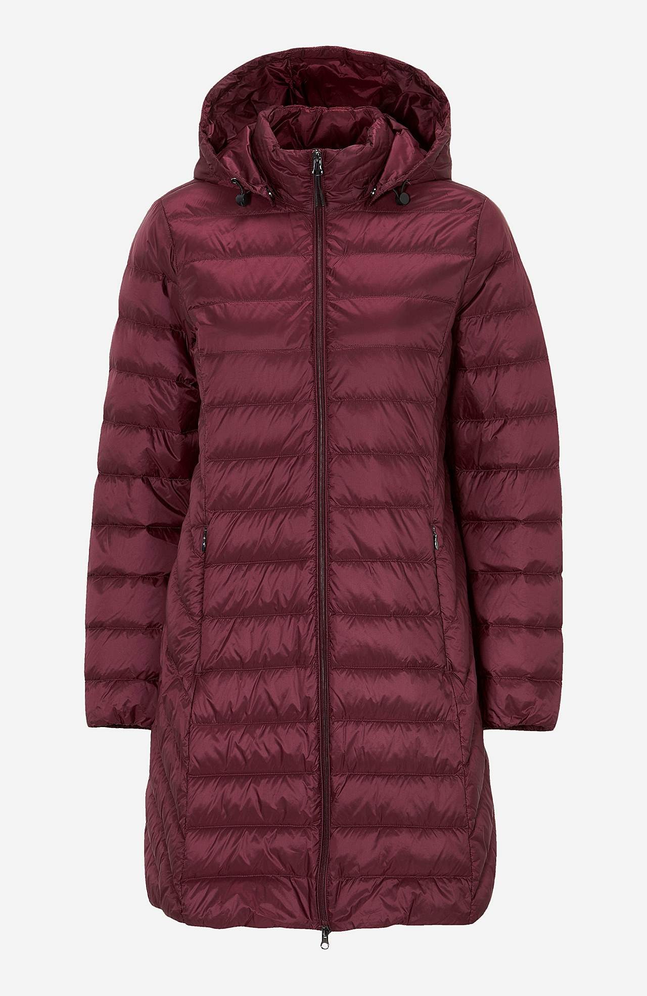 Daunenjacke mit Kapuze