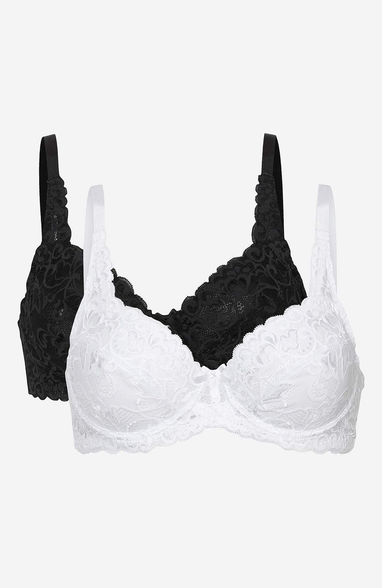 Spitzen-BH mit Bügeln Daisy 2er-Pack