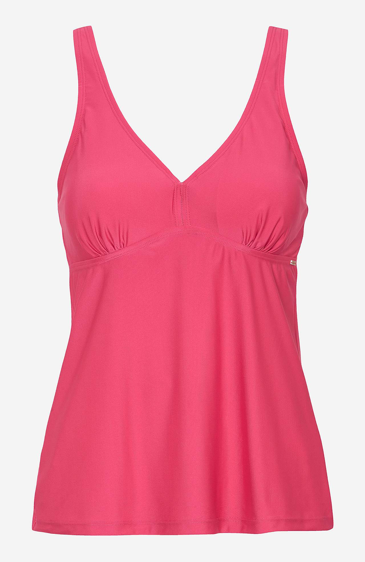 Einfarbiges Tankini-Top