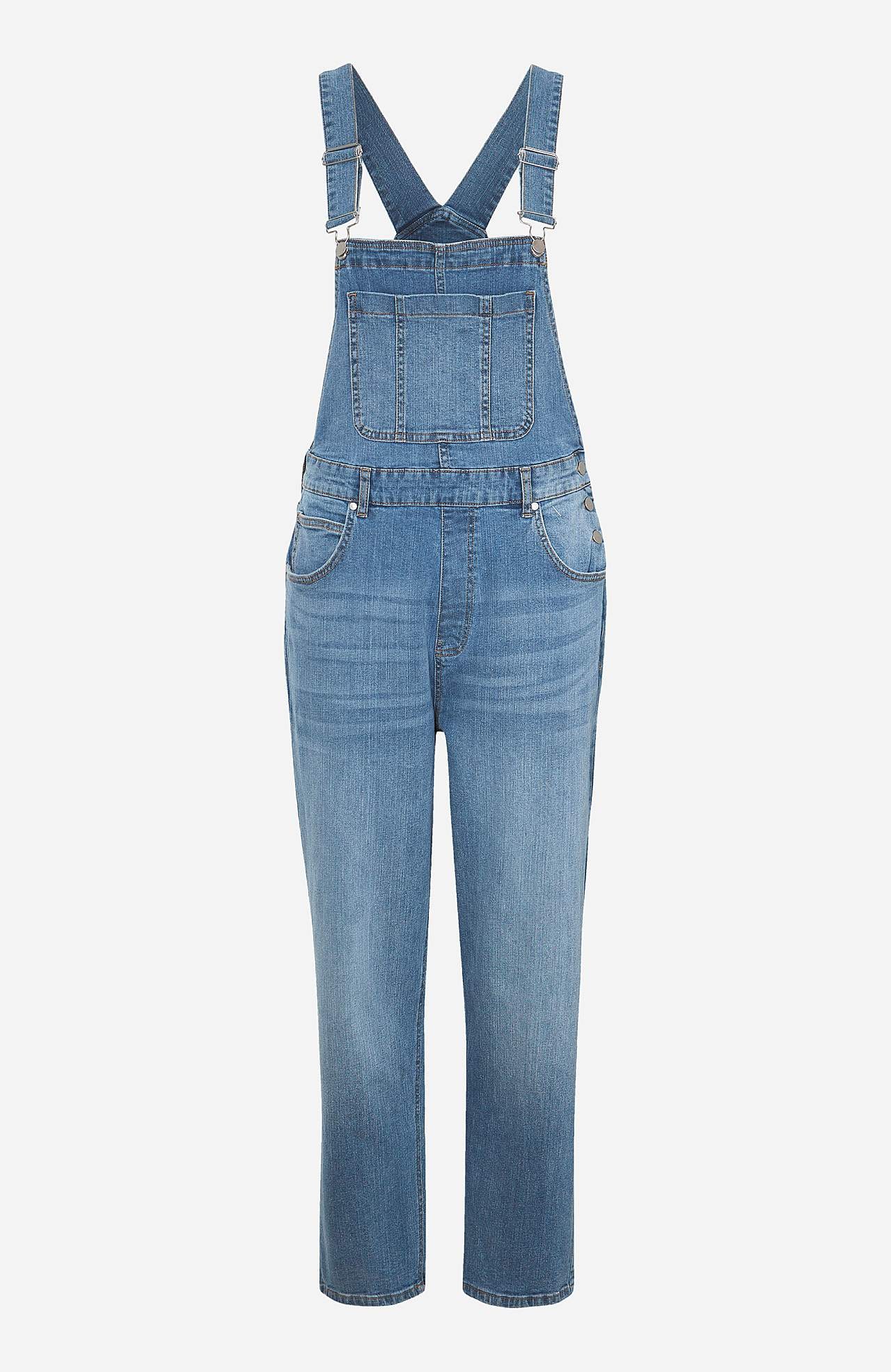 Latzhose aus Denim Aliana