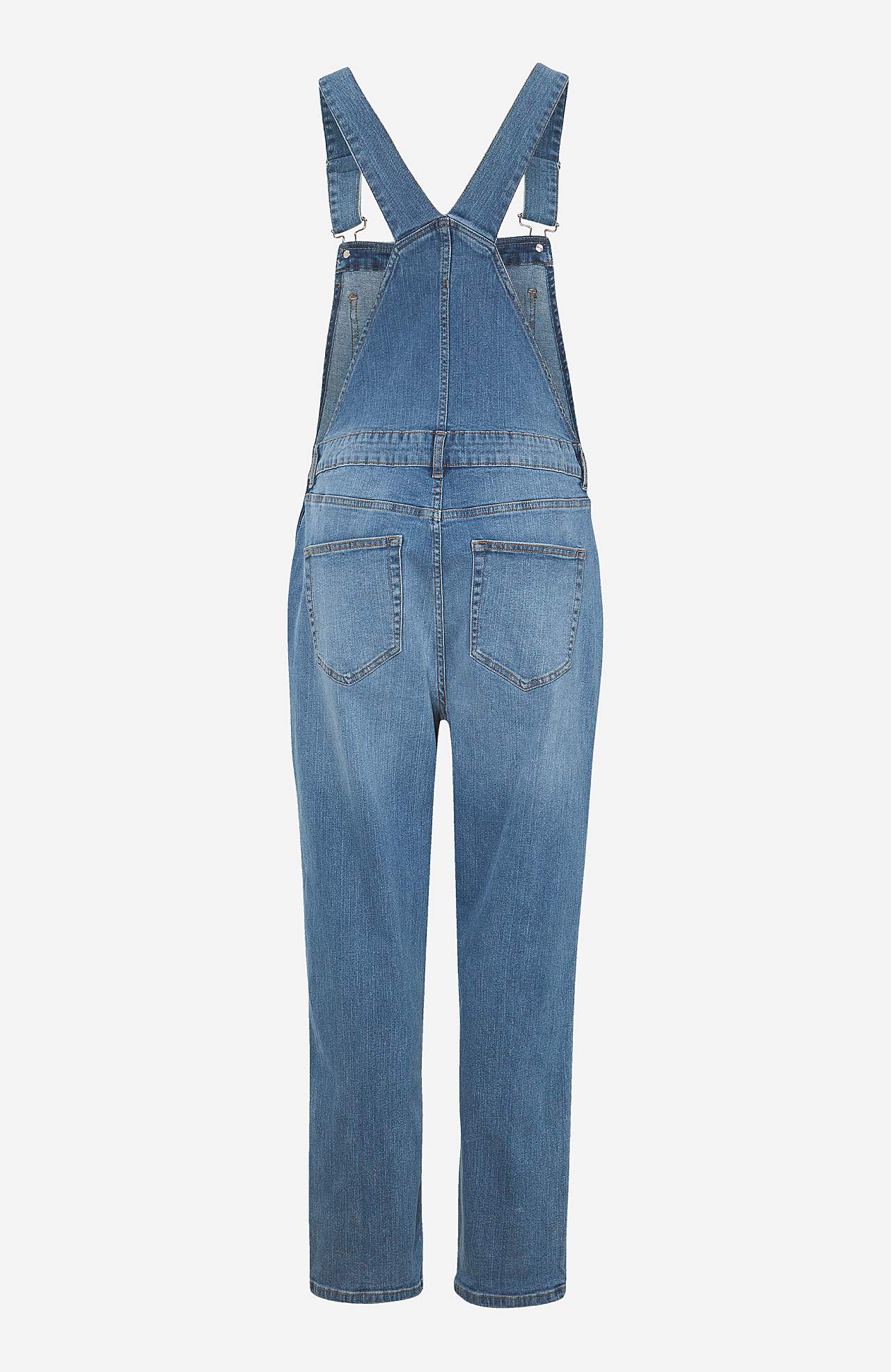 Latzhose aus Denim Aliana