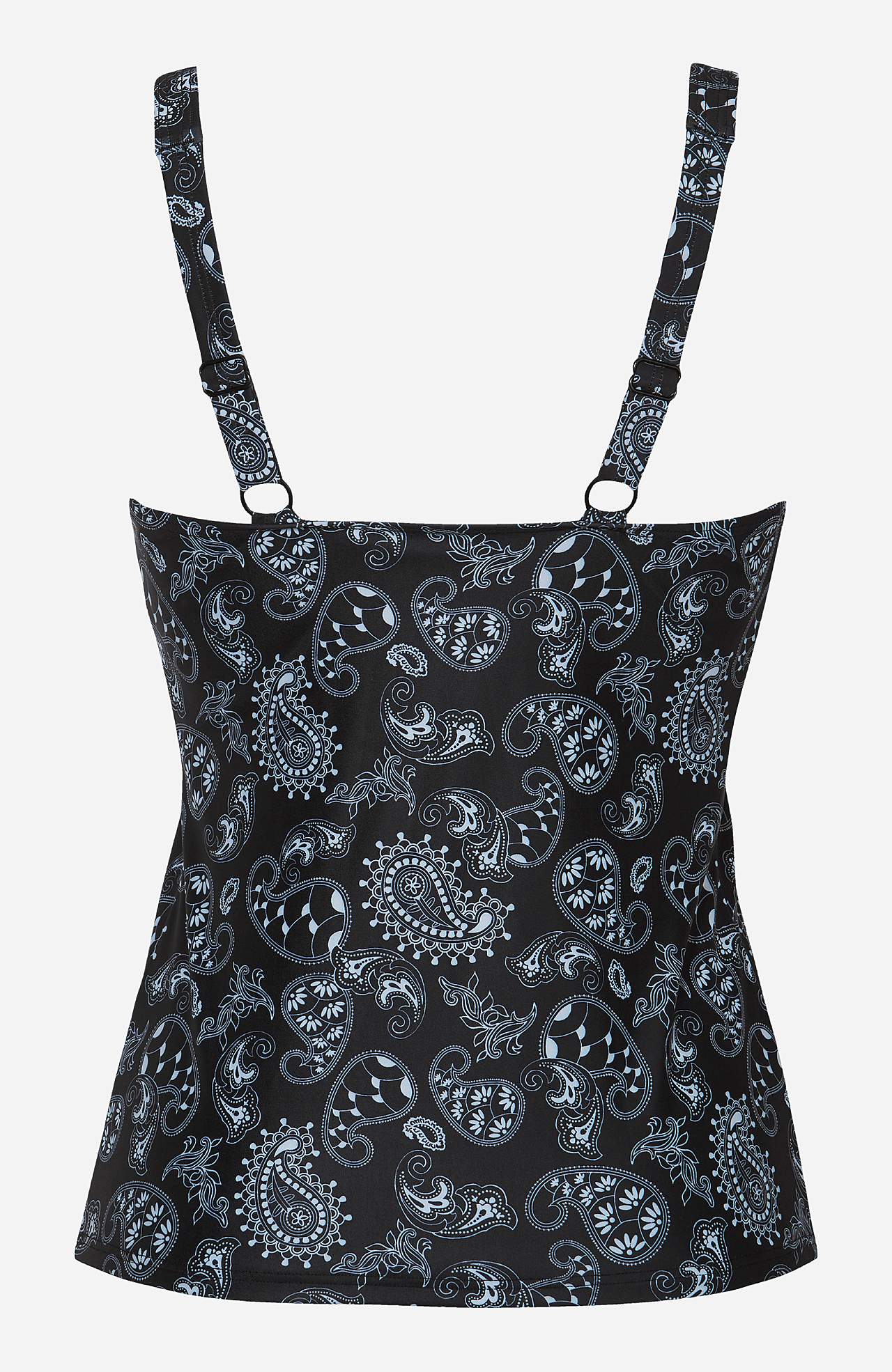 Tankini-Top mit einem Paisley-Muster