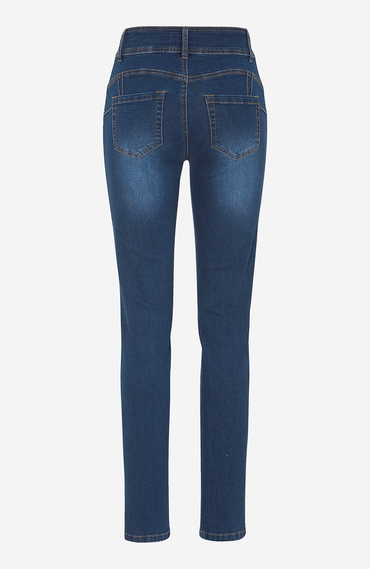 Figurformende Jeans mit Stretch