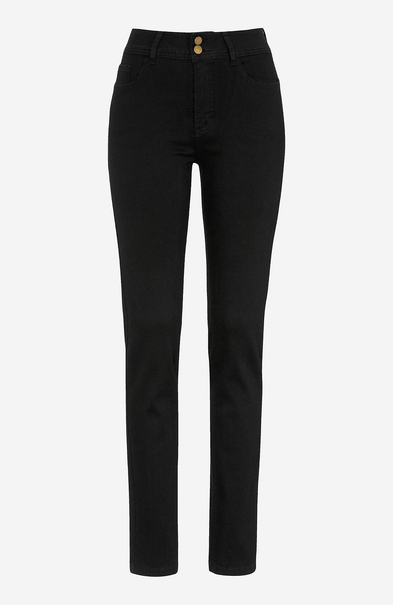 Figurformende Jeans mit Stretch