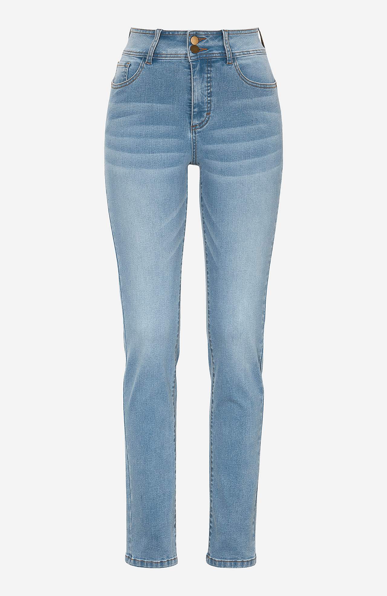 Figurformende Jeans mit Stretch