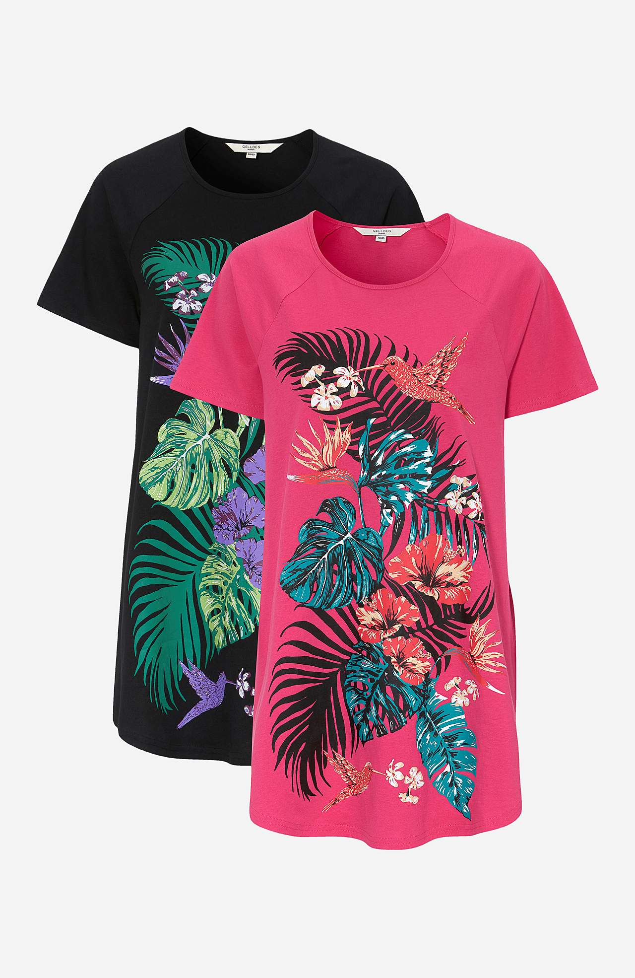 Langes T-Shirt Laguna 2er-Pack